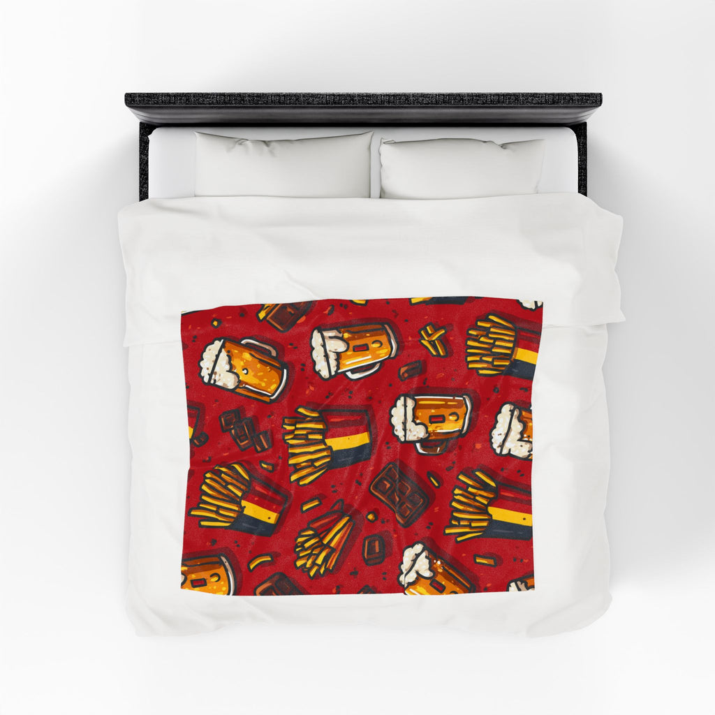 Belgian Delights: Culinary Icons Collage, Pop Art Celebration   |   Custom Orders Accepted