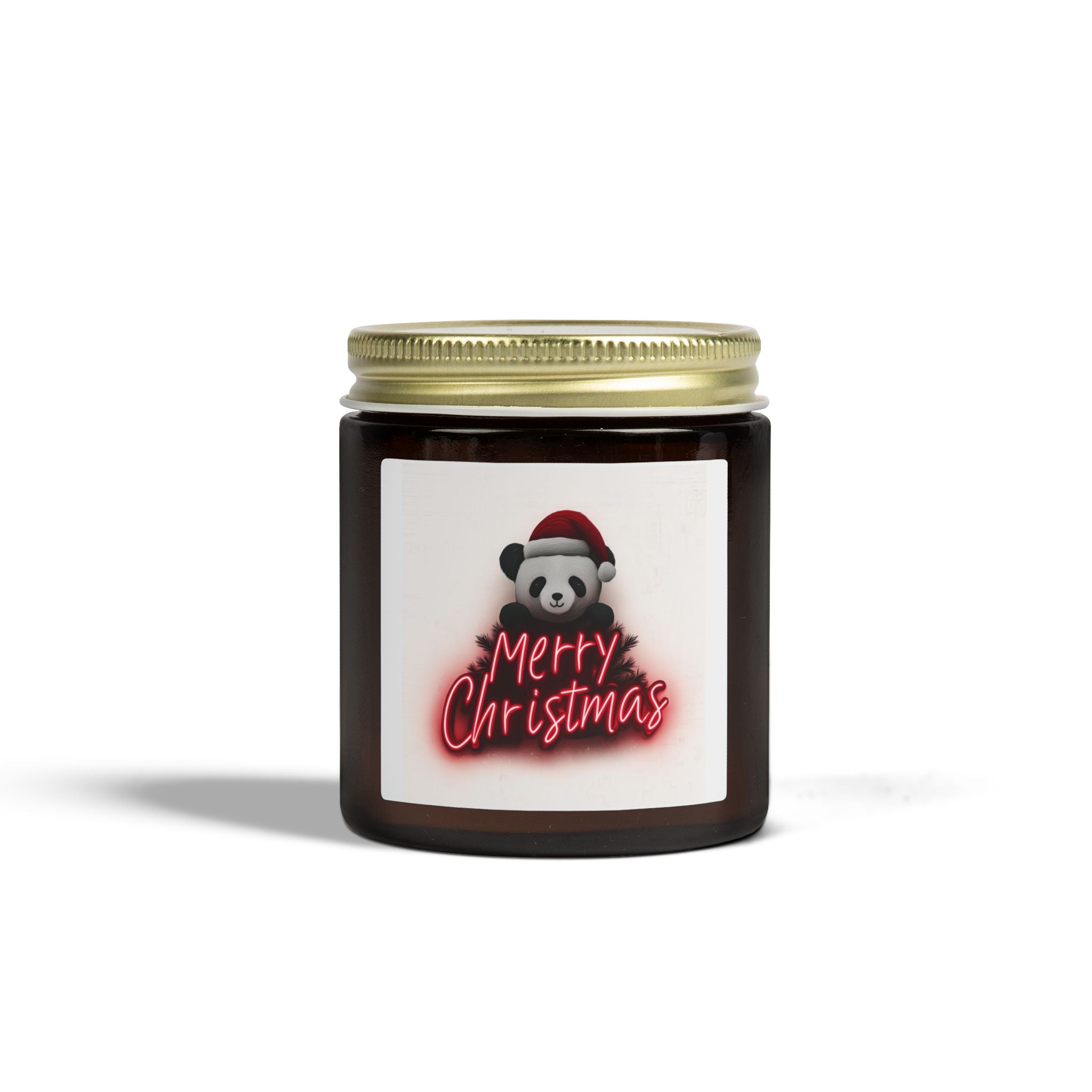 Merry Christmas Scented Candles | Coconut Apricot Wax | Holiday Décor, Gift for Her, Aromatherapy, Home Fragrance, Cozy Ambiance