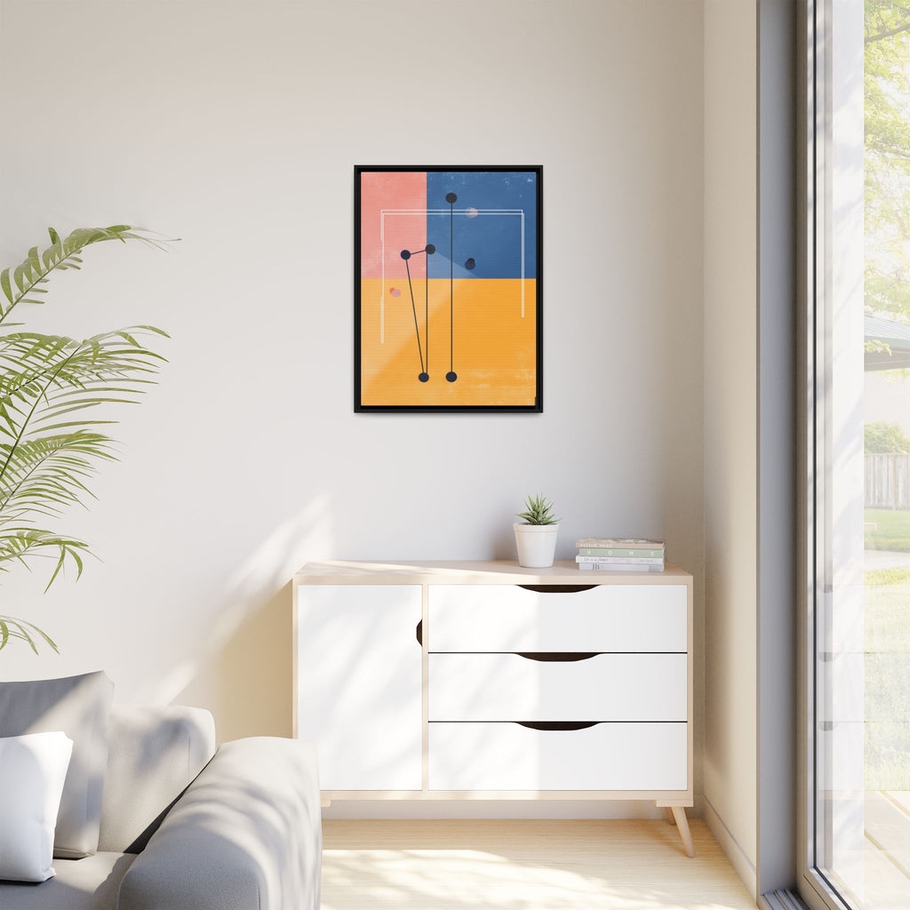 Nexus of Connection: Geometric Abstraction, Modernist Composition, Digital Color Blocks   |   Custom Orders Accepted