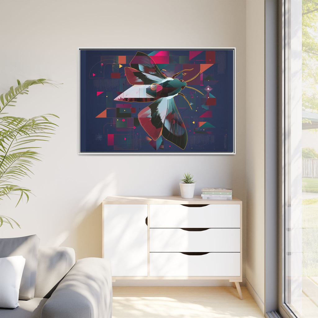 Digital Metamorphosis: Geometric Butterfly, Technological Nature   |    Custom Orders Available