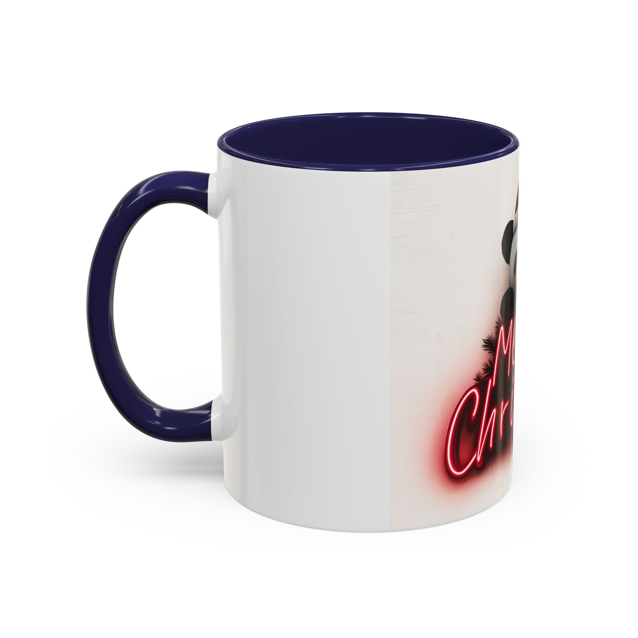 Merry Christmas Panda Mug, Fun Holiday Coffee Cup, Cute Gift for Animal Lovers, Festive Drinkware, Christmas Decorations