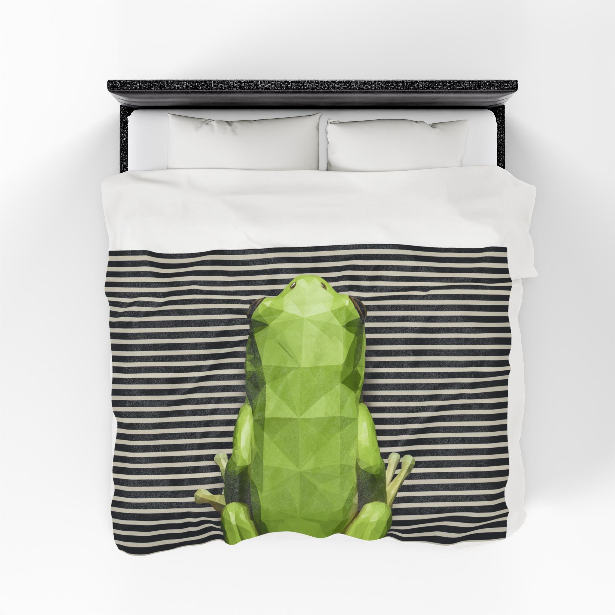 Crystalline Frog: Geometric Digital Art, Low-Poly Nature Illustration   |    Custom Orders Available