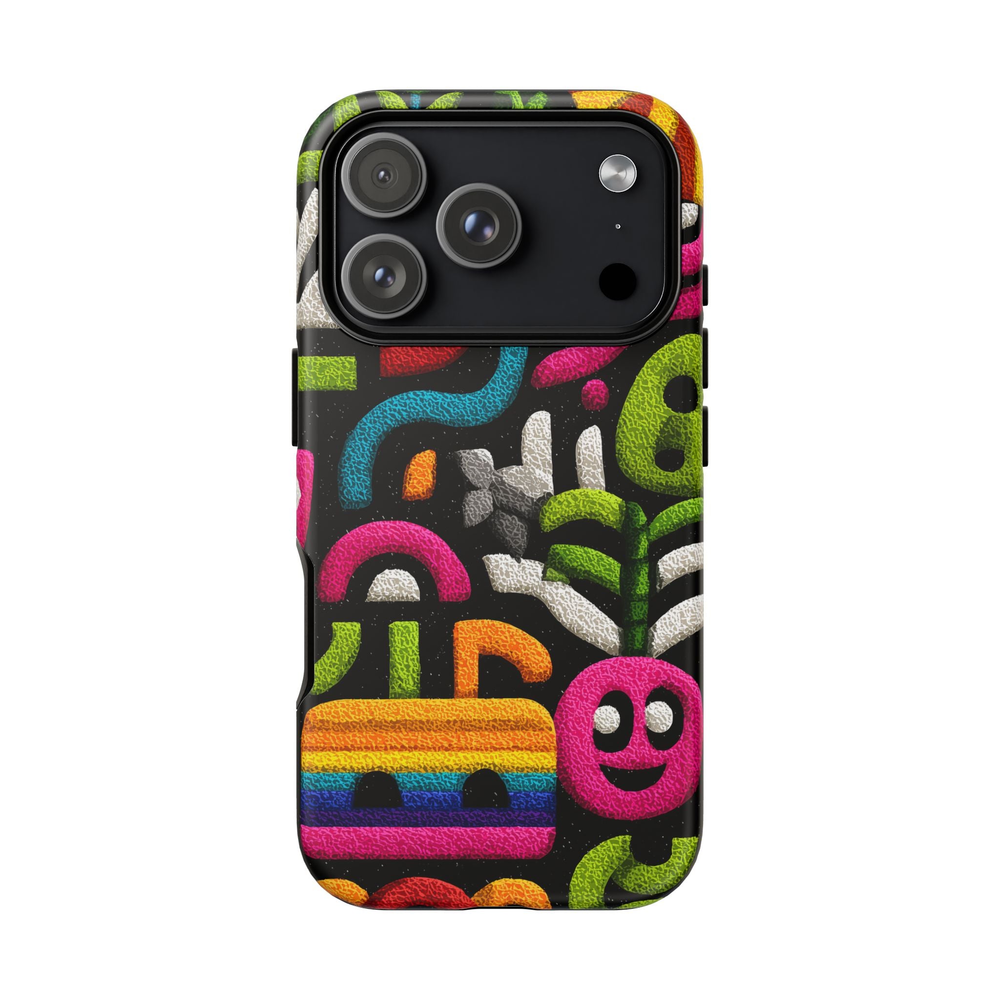Vibrant Phone Case - Tough Cases | Funky, Colorful, Unique Design for Personalization, Gift, Accessory, Protection, Trendy Style