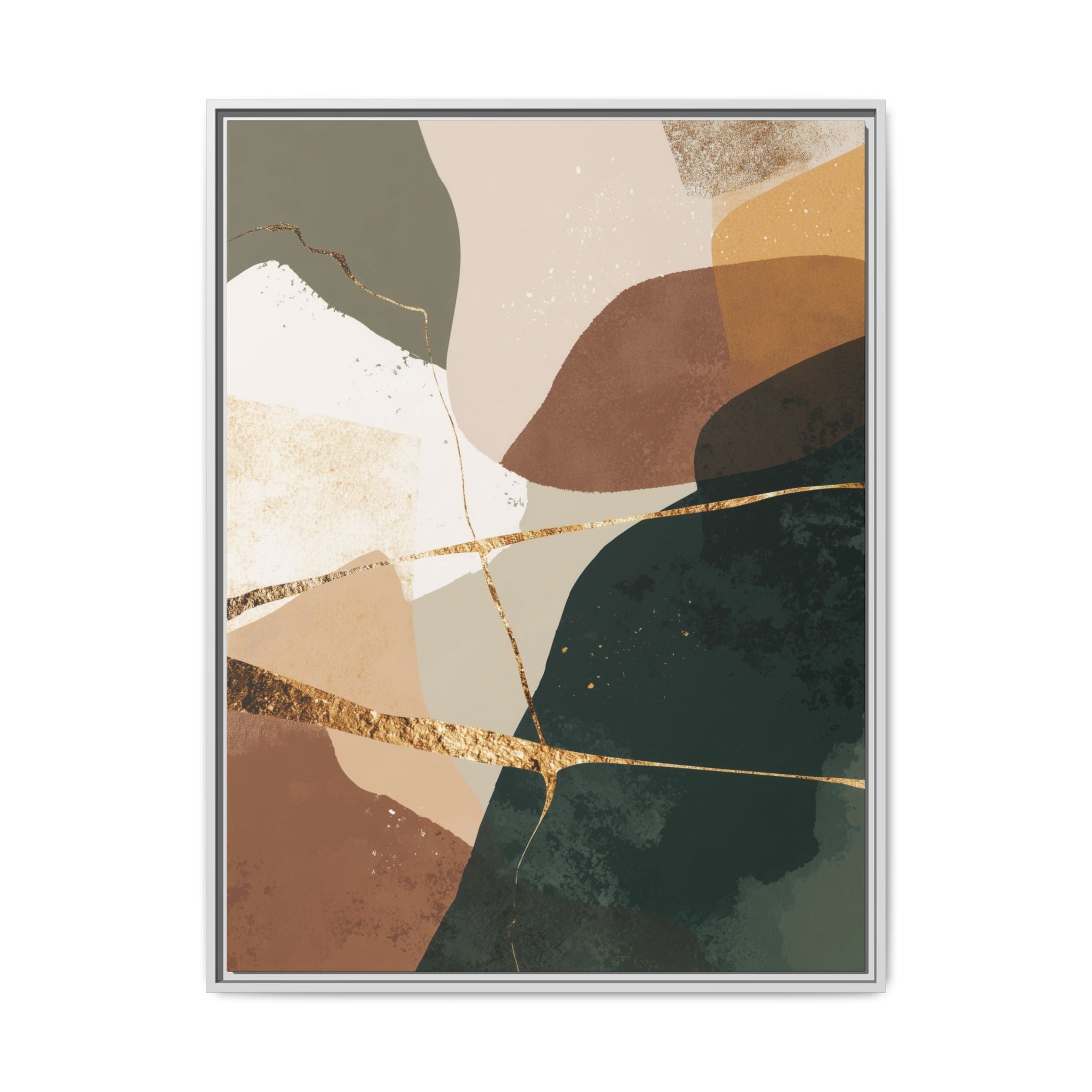 Geological Whispers: Organic Abstractions, Metallic Landscapes, Contemporary Minimalist Design   |   Custom Orders Accepted