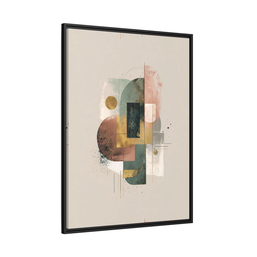 Organic Geometries: Fragmented Forms, Digital Abstract Composition, Layered Minimalist Art   |   Custom Orders Accepted