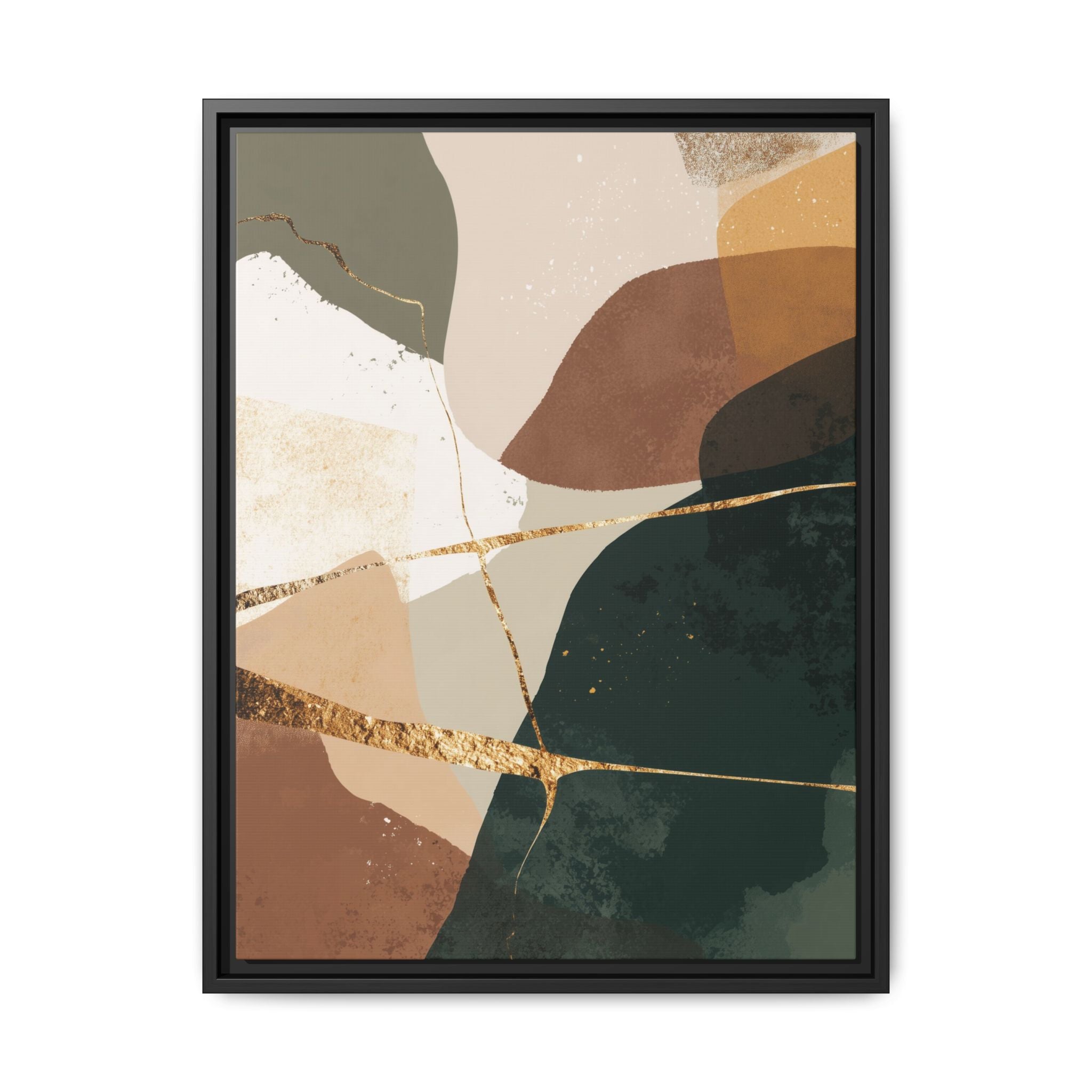 Geological Whispers: Organic Abstractions, Metallic Landscapes, Contemporary Minimalist Design   |   Custom Orders Accepted
