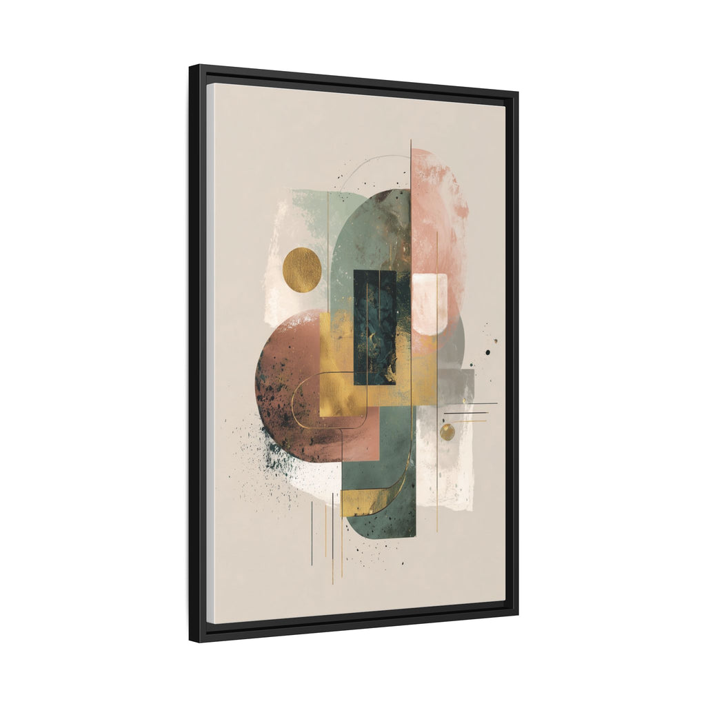 Organic Geometries: Fragmented Forms, Digital Abstract Composition, Layered Minimalist Art   |   Custom Orders Accepted