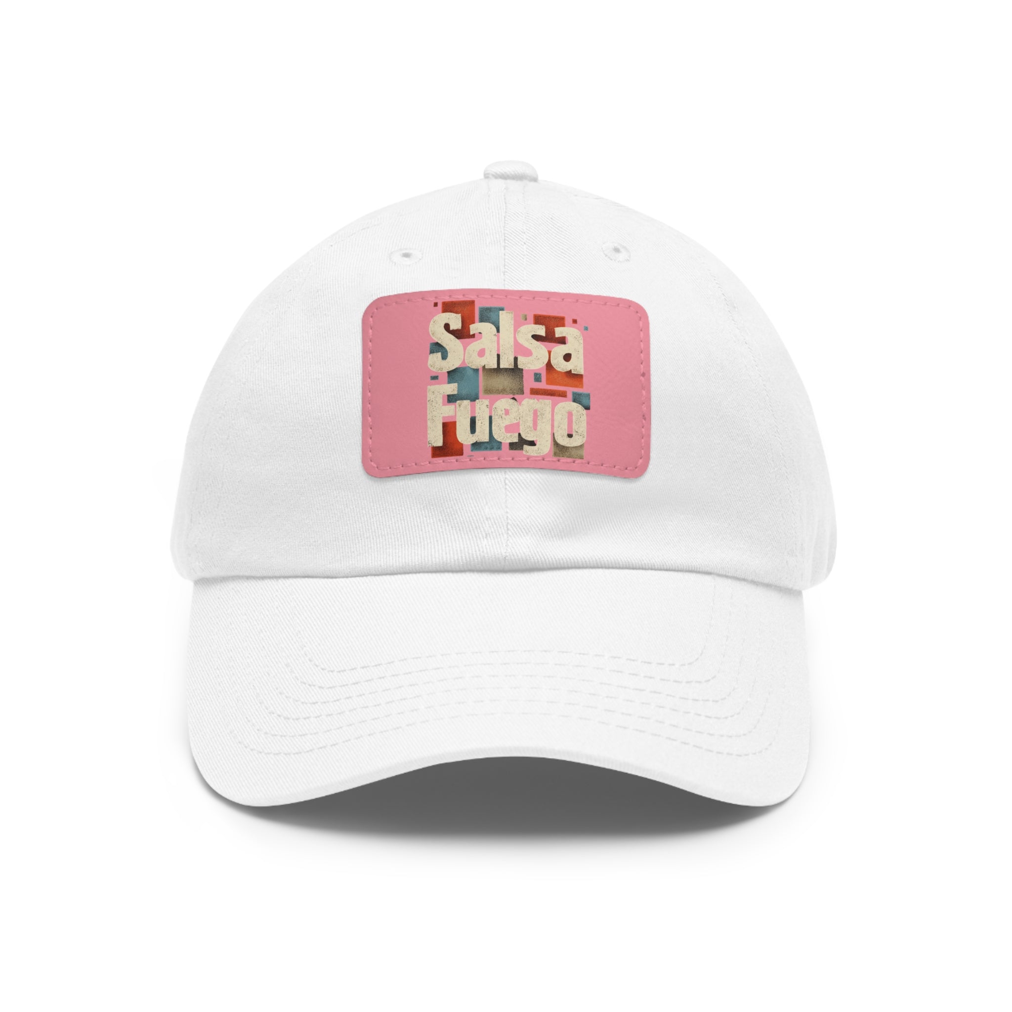 Salsa Fuego Geometric Dad Hat with Leather Patch (Rectangle)