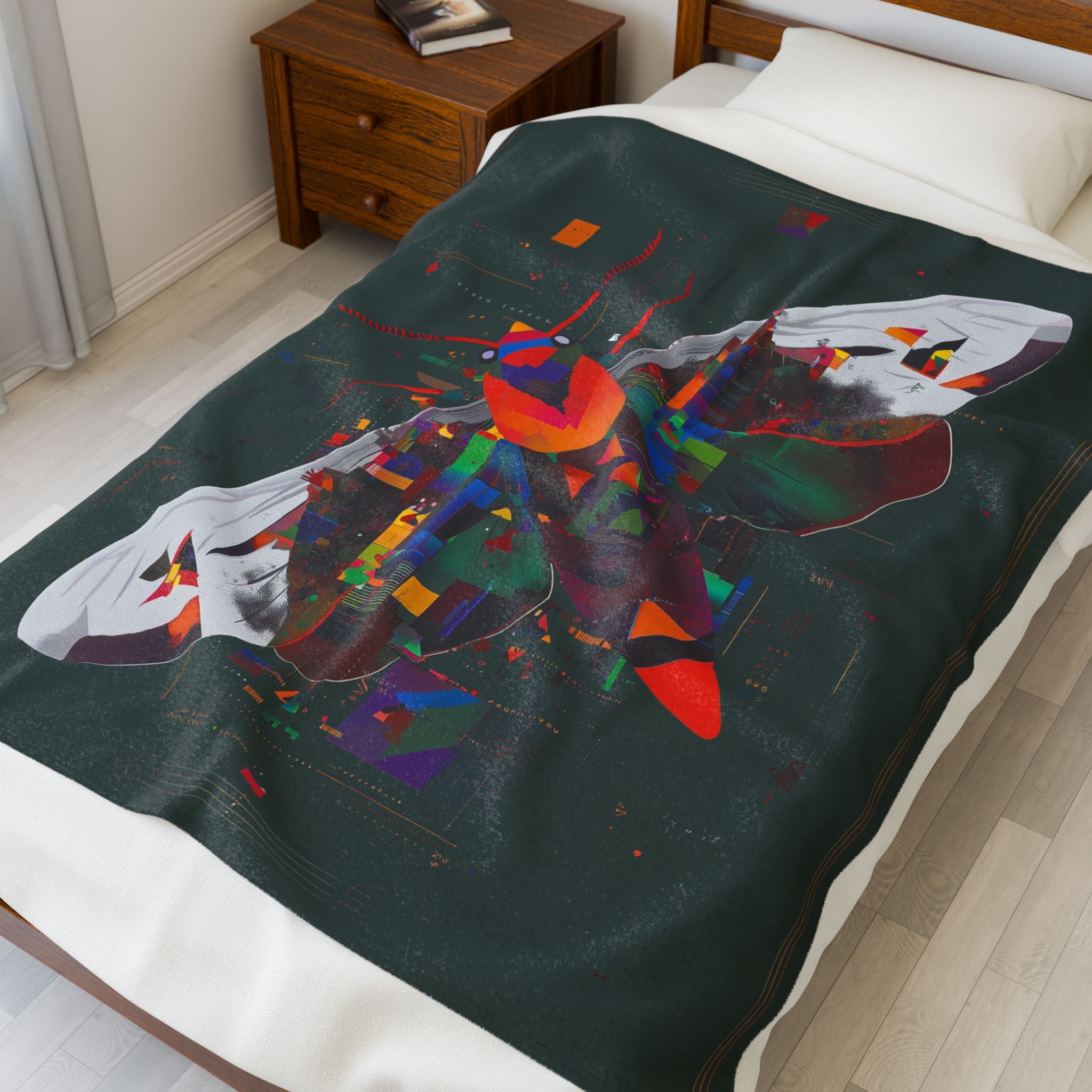 Digital Butterfly: Geometric Metamorphosis, Technological Nature   |    Custom Orders Available