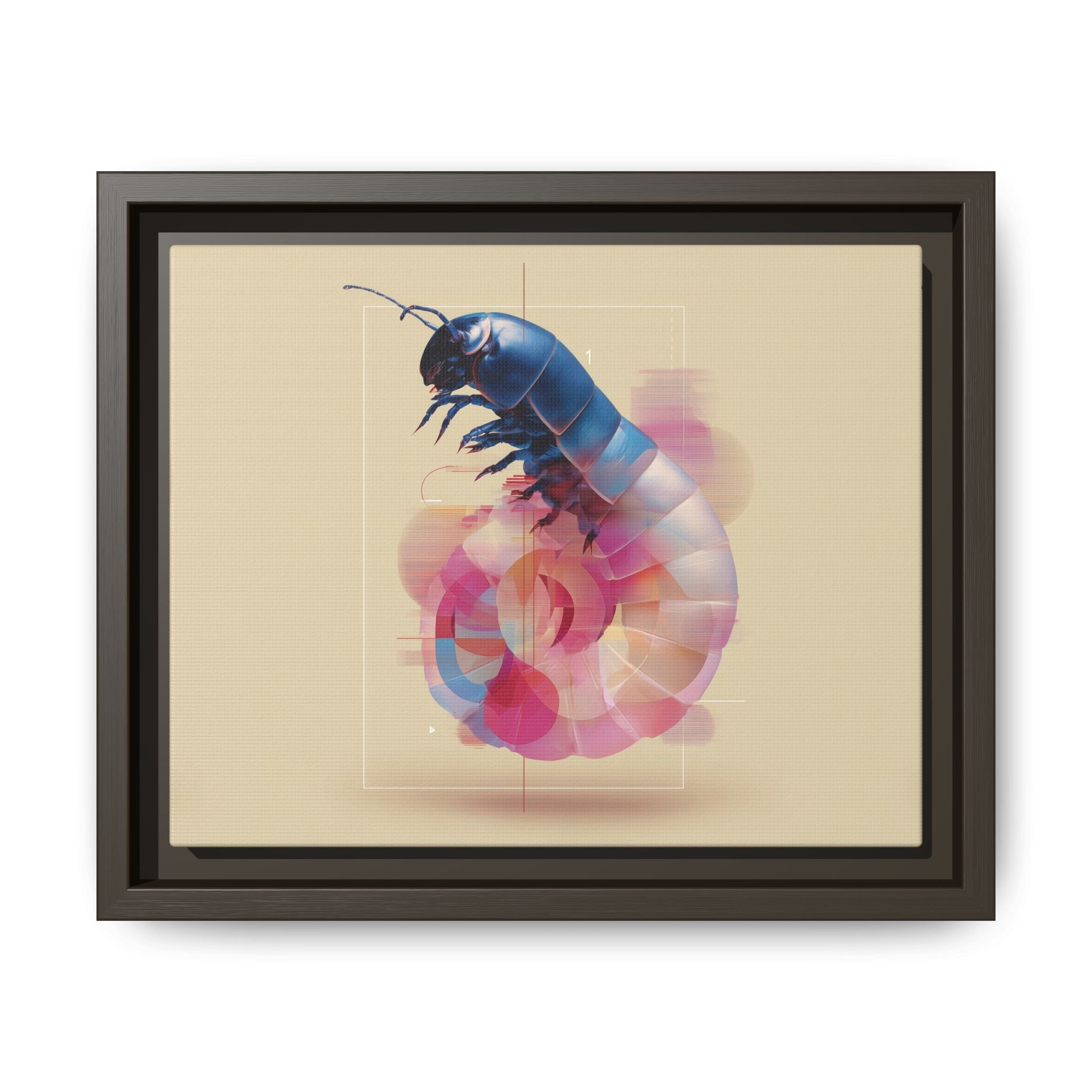 Exoskeleton Cipher: Digital Insect Rendering, Geometric Glitch Art   |    Custom Orders Available