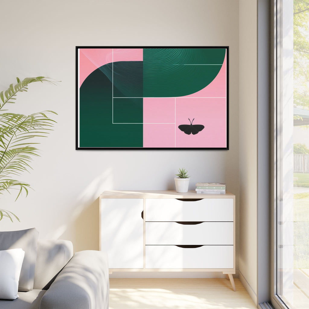 Metamorphosis in Geometric Harmony: Nature's Transformation, Abstract Design Exploration   |    Custom Orders Available