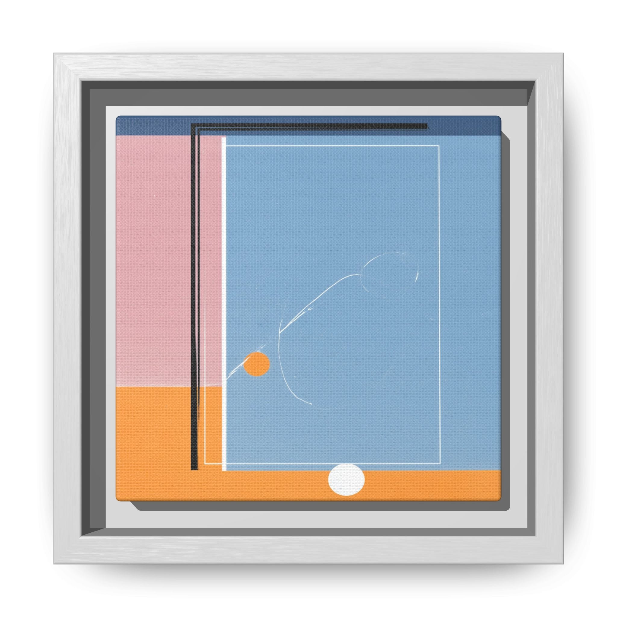 Geometric Layered Abstraction: Modernist Color Planes, Constructivist Design, Minimalist Composition   |   Custom Orders Accepted