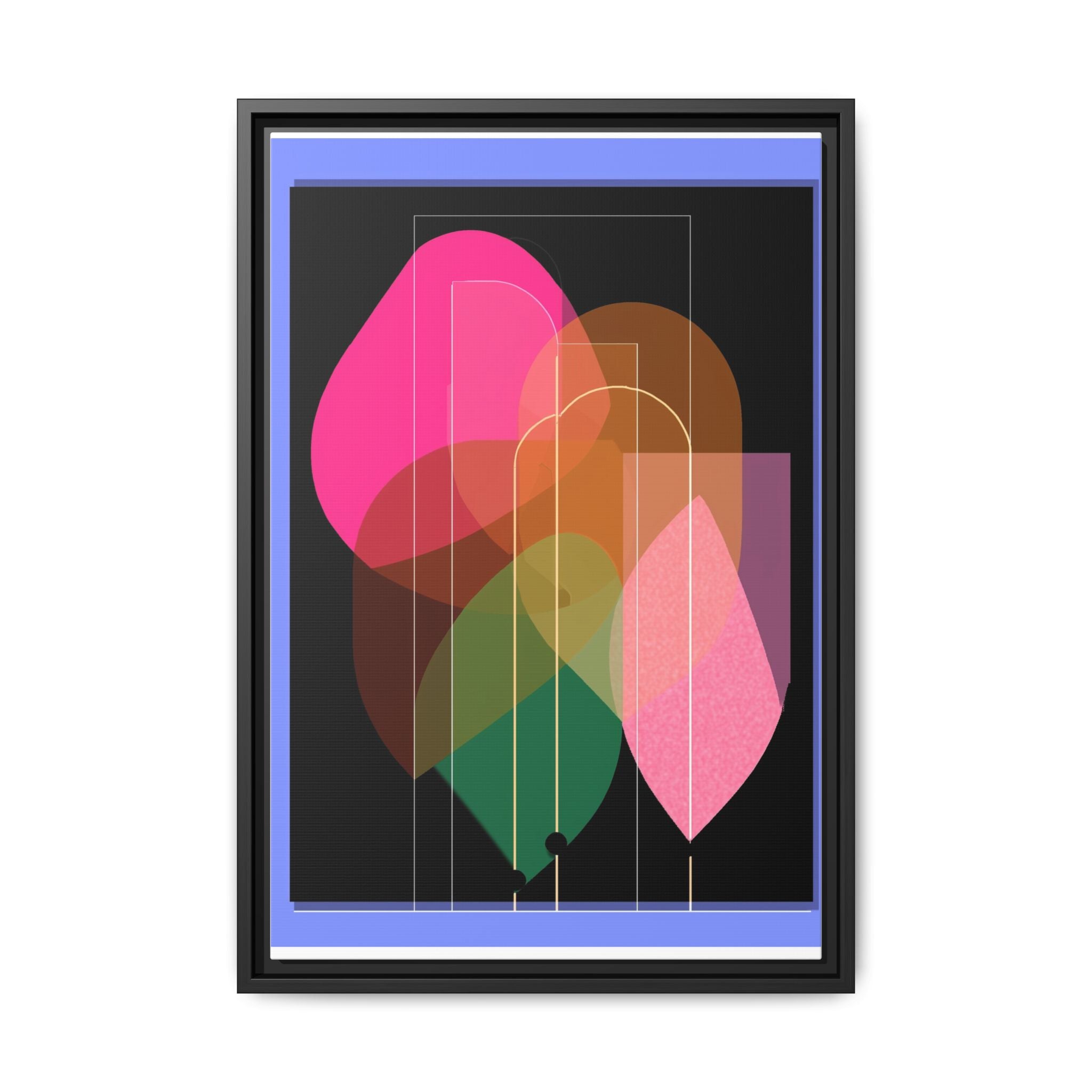 Organic Geometry: Abstract Shape Symphony, Minimalist Color Layers, Contemporary Graphic Design   |   Custom Orders Accepted