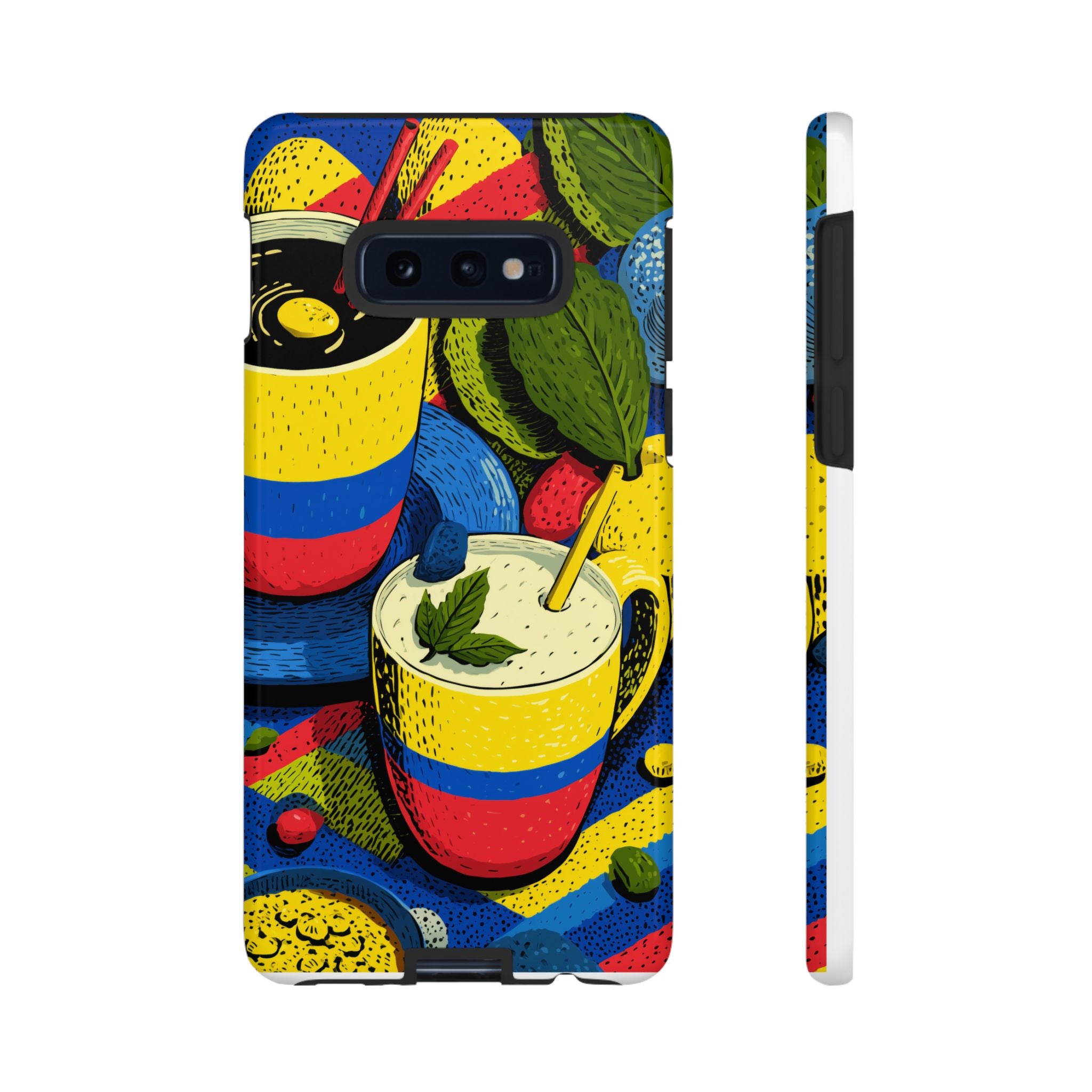 Vibrant Phone Case for Tough Cases | Colorful Colombian Art, Unique Gift, Trendy Accessory, Summer Style, Festival Must-Have