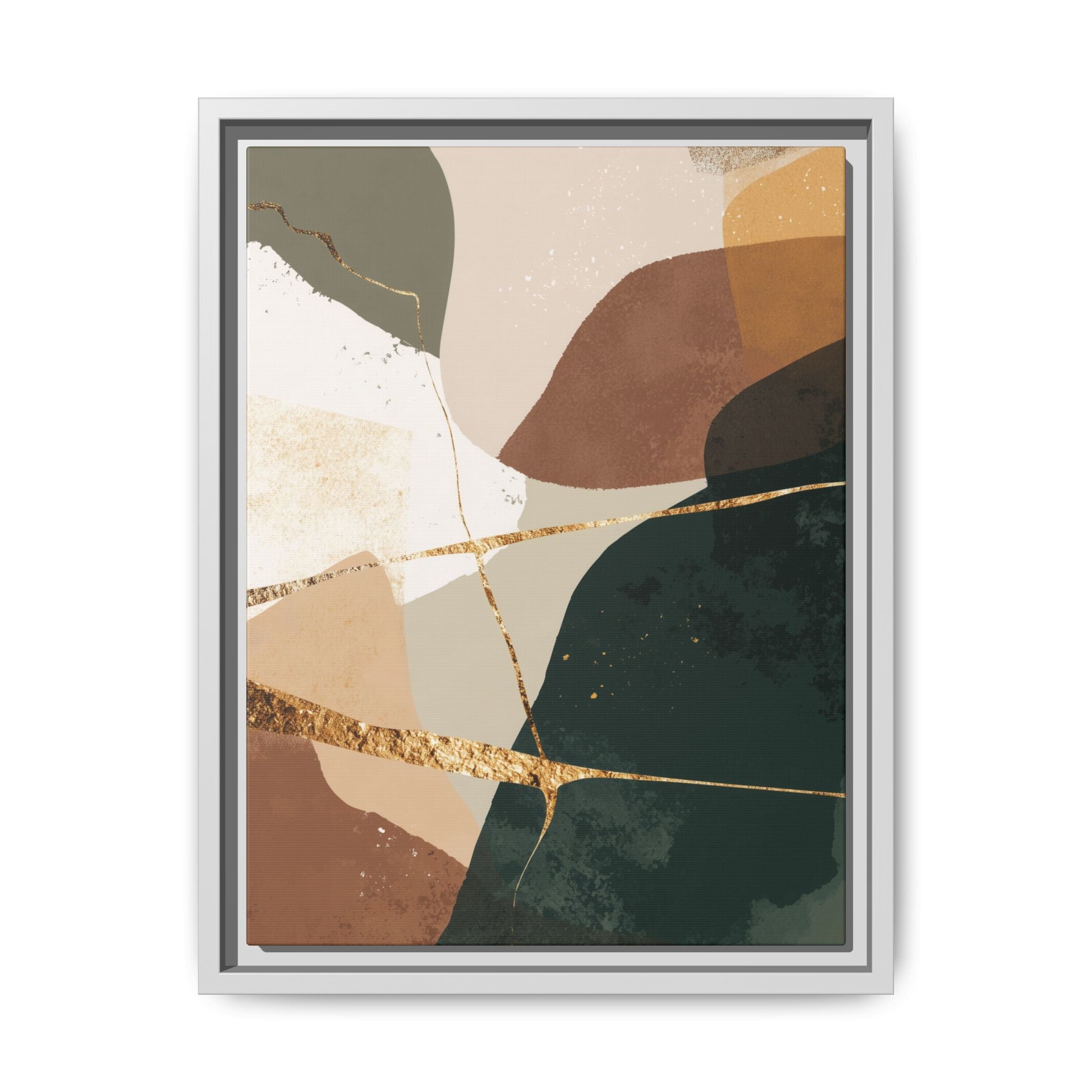 Geological Whispers: Organic Abstractions, Metallic Landscapes, Contemporary Minimalist Design   |   Custom Orders Accepted