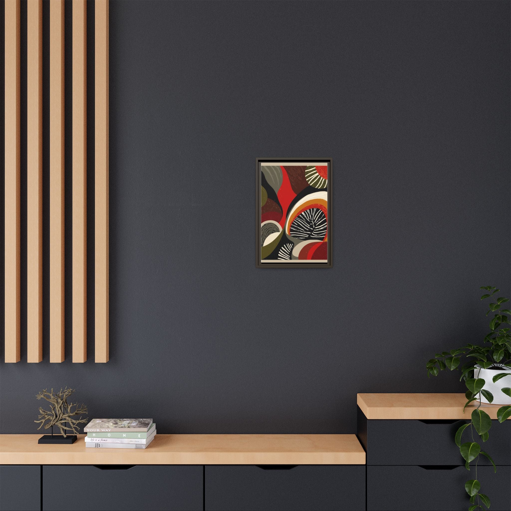 Geometric Rhythm: Abstract Composition, Mid-Century Modern Art, Radial Design Inspiration   |   Custom Orders Accepted