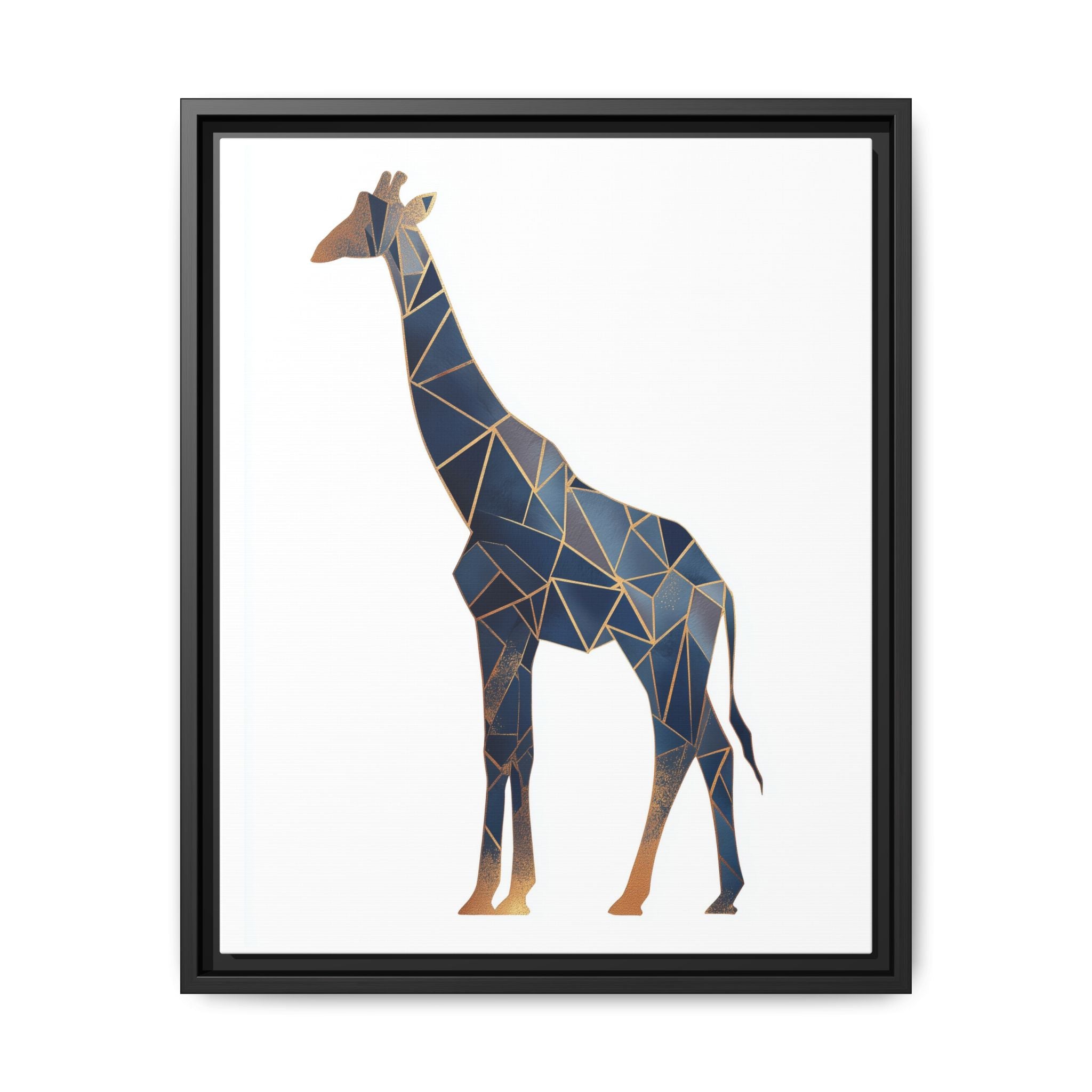Geometric Giraffe: Modern Wildlife Art, Angular Minimalist Design   |  Personalized & Custom Orders Available