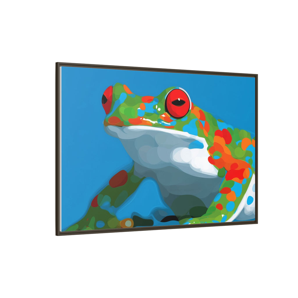 Mosaic Frog: Geometric Wildlife Art, Colorful Amphibian Print   |    Custom Orders Available