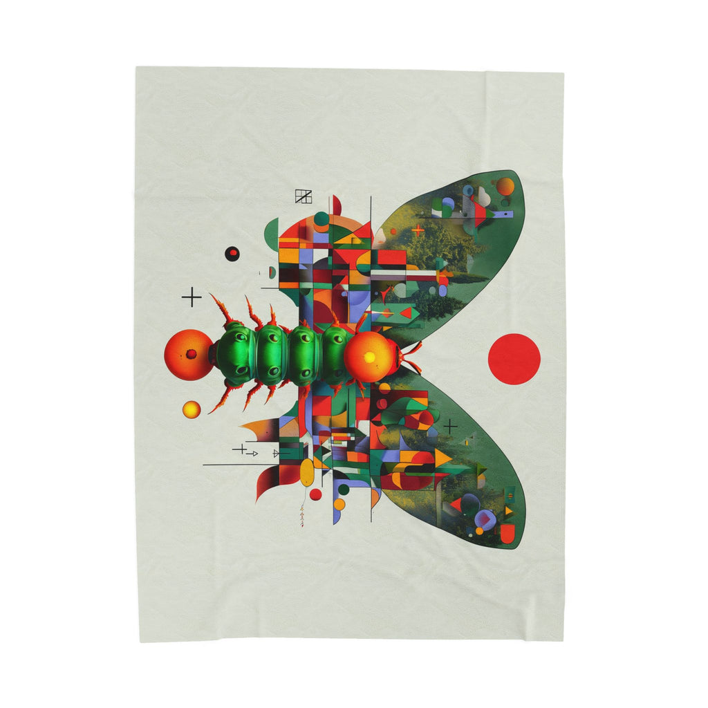 Geometric Butterfly Metamorphosis: Digital Cubist Nature Art, Architectural Insect Composition   |    Custom Orders Available