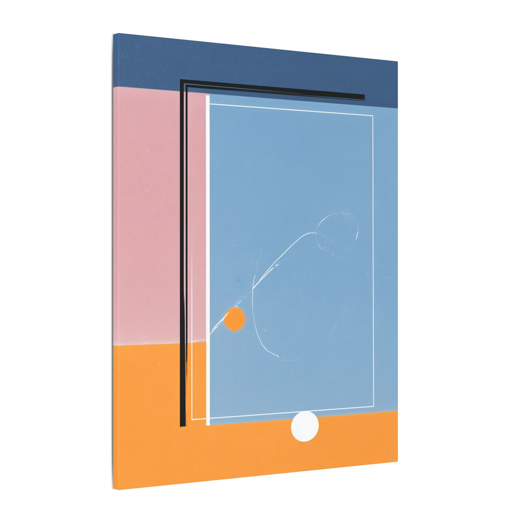 Geometric Harmony: Abstract Minimalist Composition, Modernist Color Fields, Constructivist Design Principles   |   Custom Orders Accepted