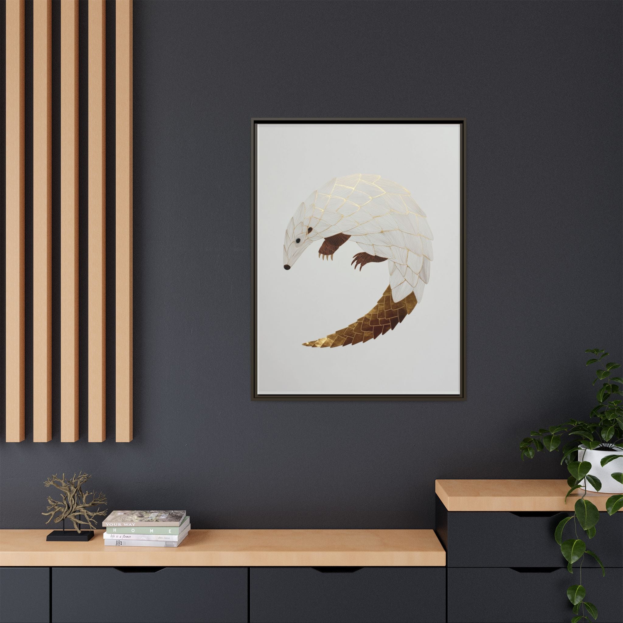 Geometric Hedgehog: Architectural Animal Portrait, Layered Geometric Illustration   |  Personalized & Custom Orders Available