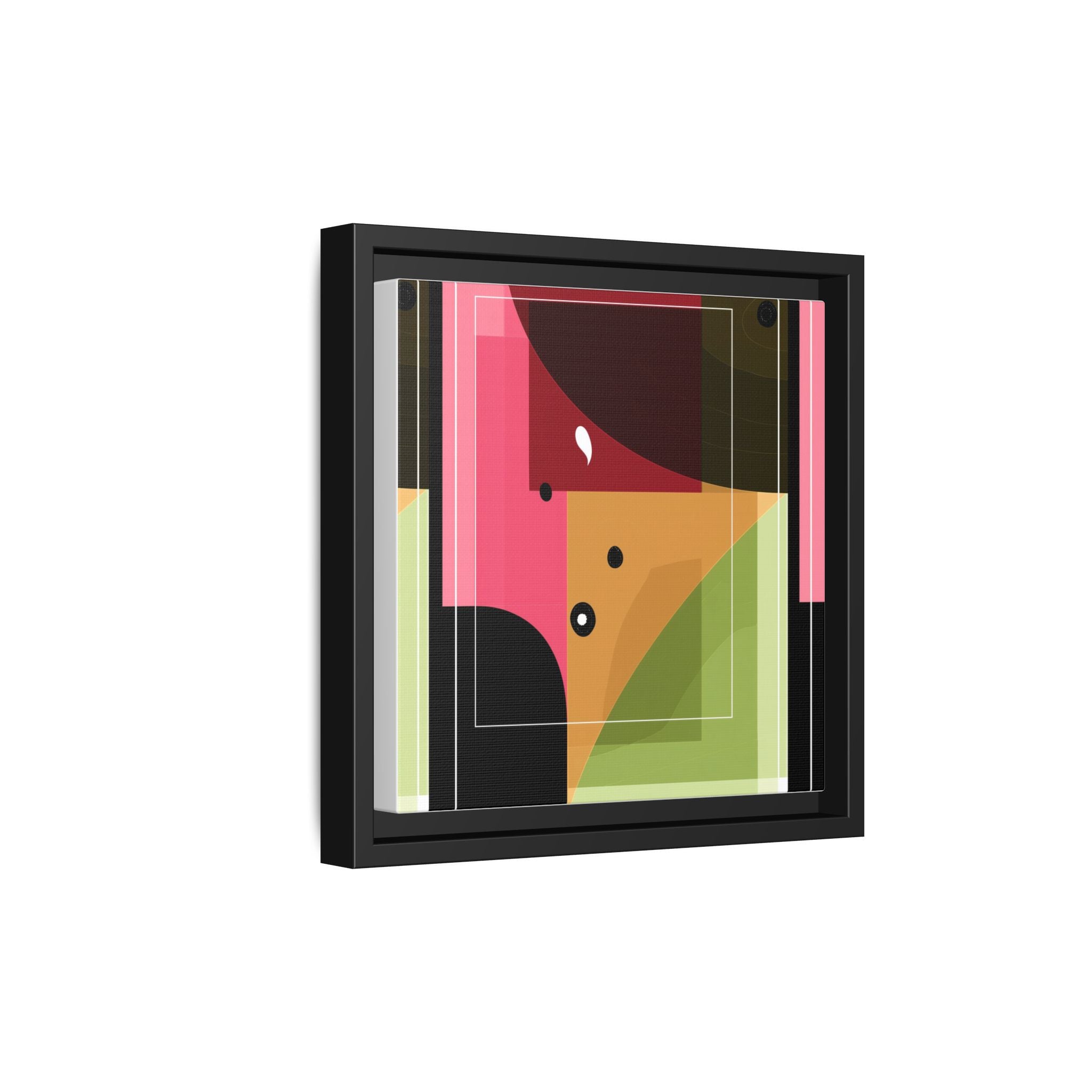 Geometric Convergence: Abstract Modernist Composition, Constructivist Color Blocking, Layered Geometric Design   |   Custom Orders Accepted