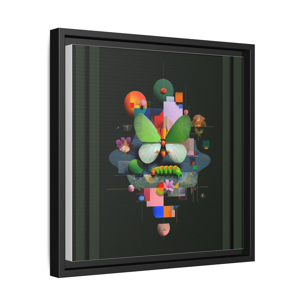 Metamorphosis Geometry Framed Print : Digital Nature Synthesis, Butterfly Abstraction   |  Personalized & Custom Orders Available