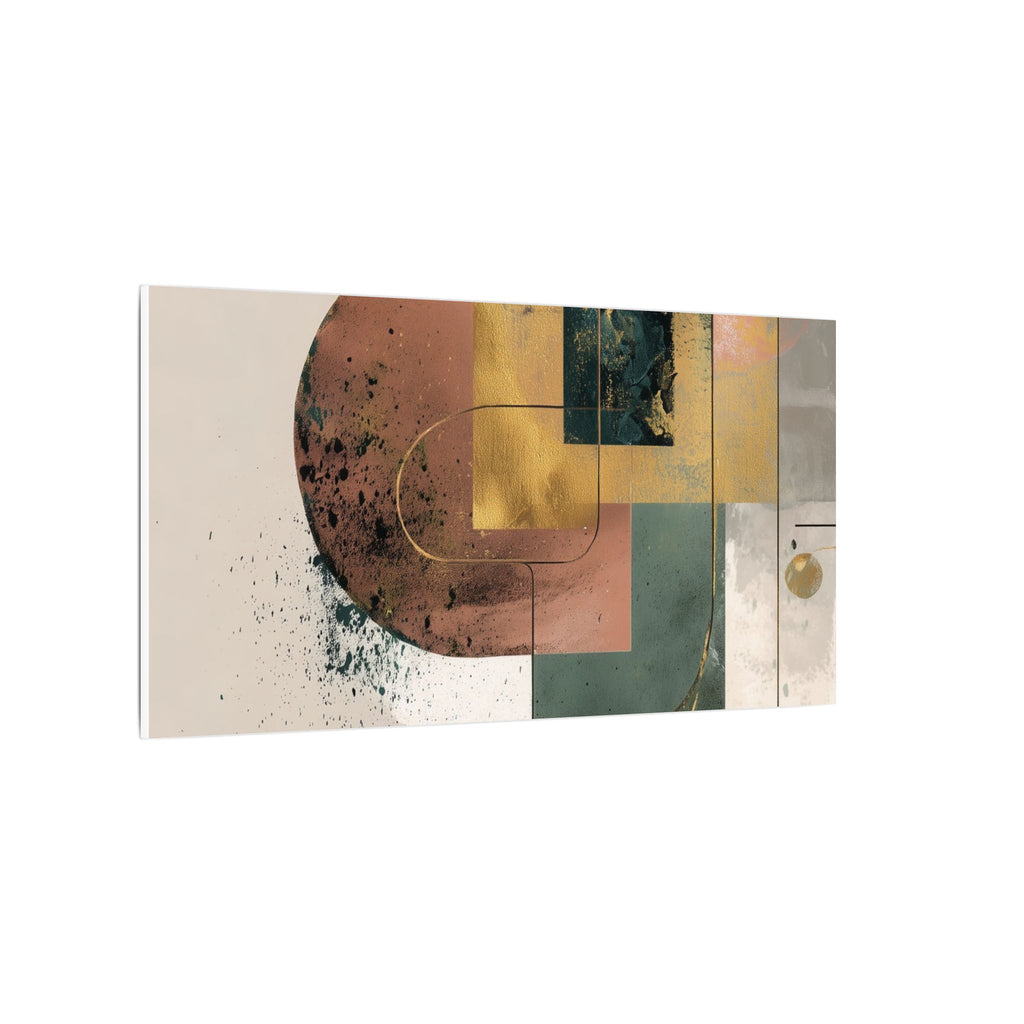 Geometric Harmony: Abstract Composition, Modernist Minimalism, Ethereal Design Layers   |   Custom Orders Accepted