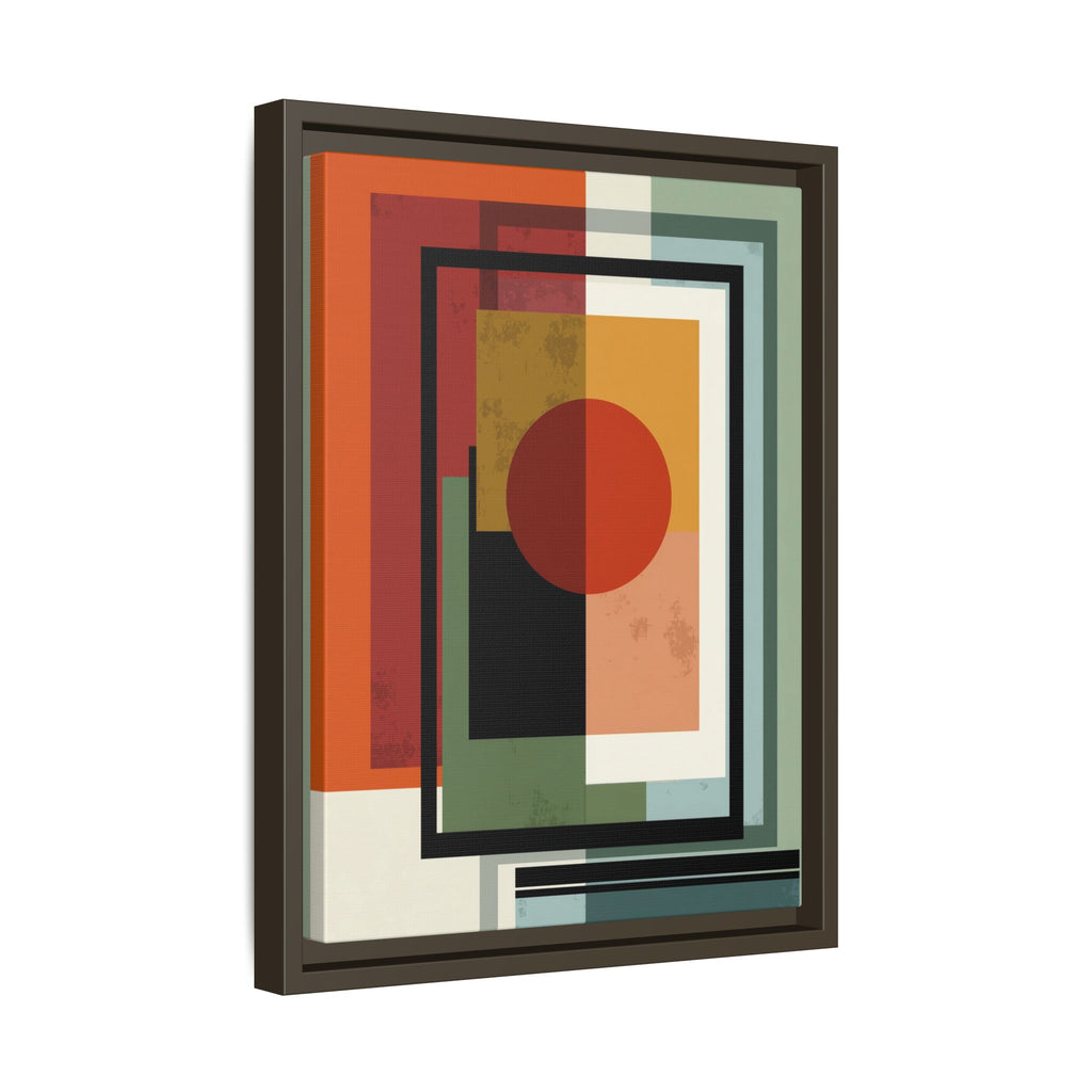 Geometric Harmonies: Mid-Century Modern Composition, Constructivist Inspiration, Abstract Rectangular Interplay   |   Custom Orders Accepted