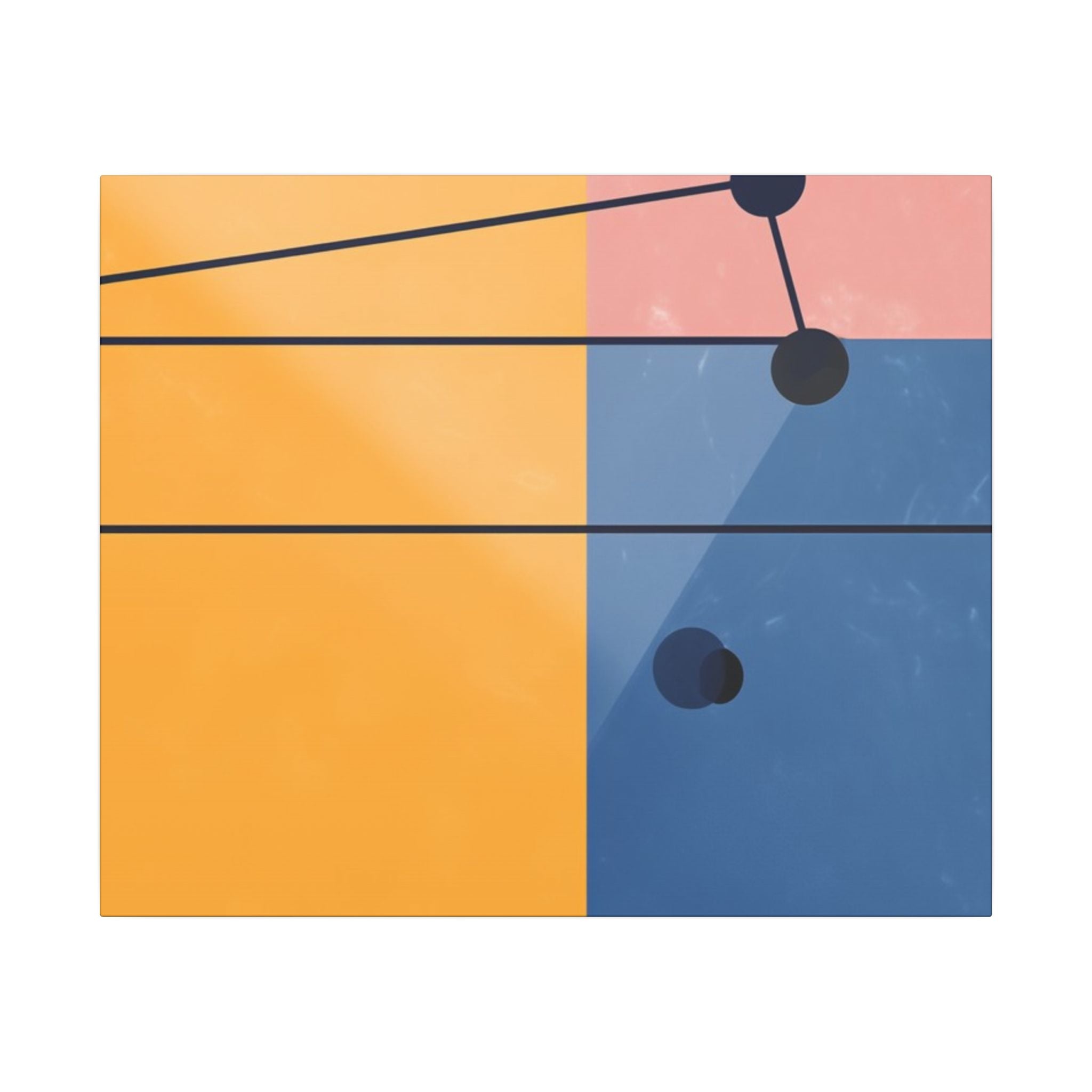 Geometric Harmony: Minimalist Color Blocks, Digital Abstract Design, Structural Contemporary Art   |   Custom Orders Accepted