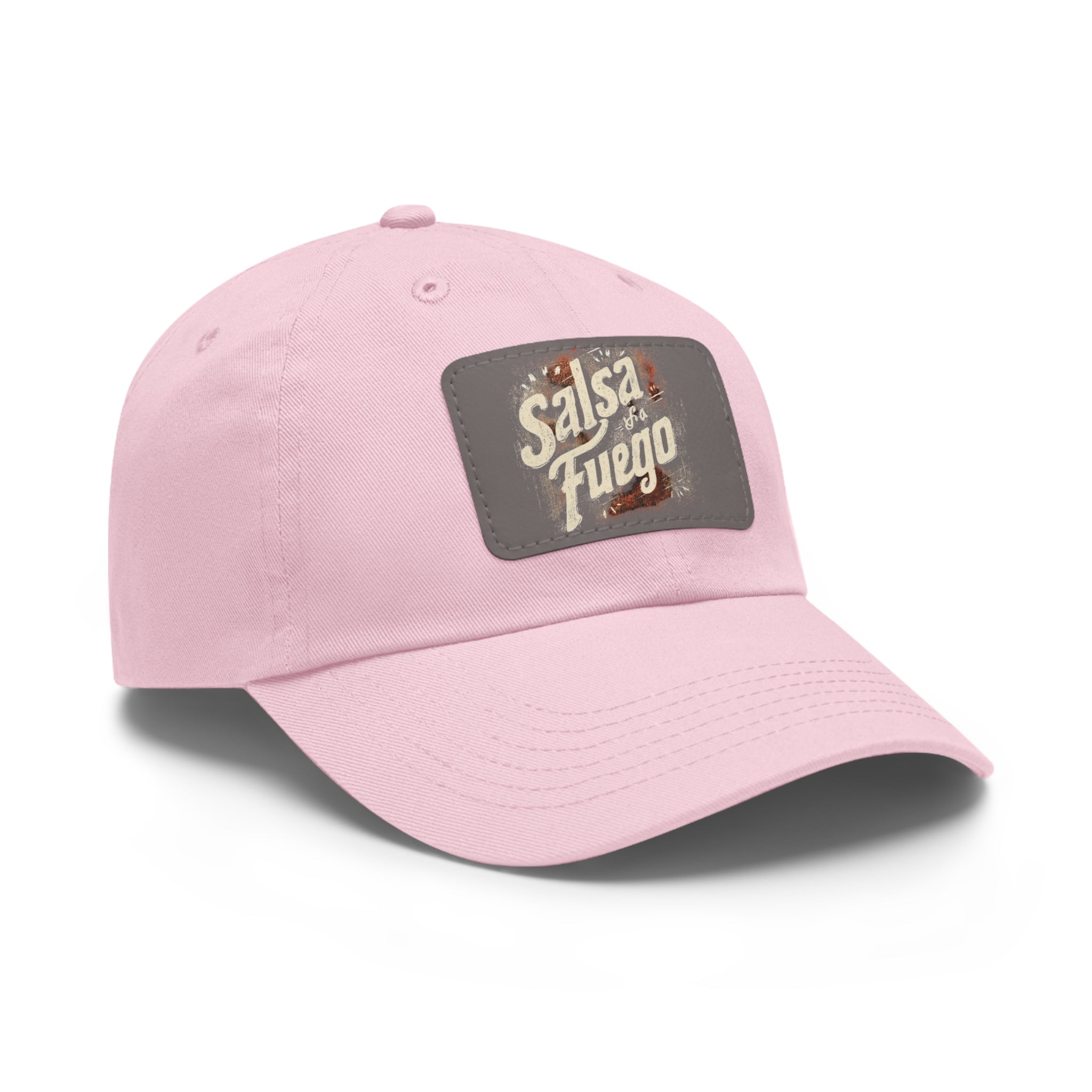 Salsa Fuego Dad Hat with Leather Patch (Rectangle)