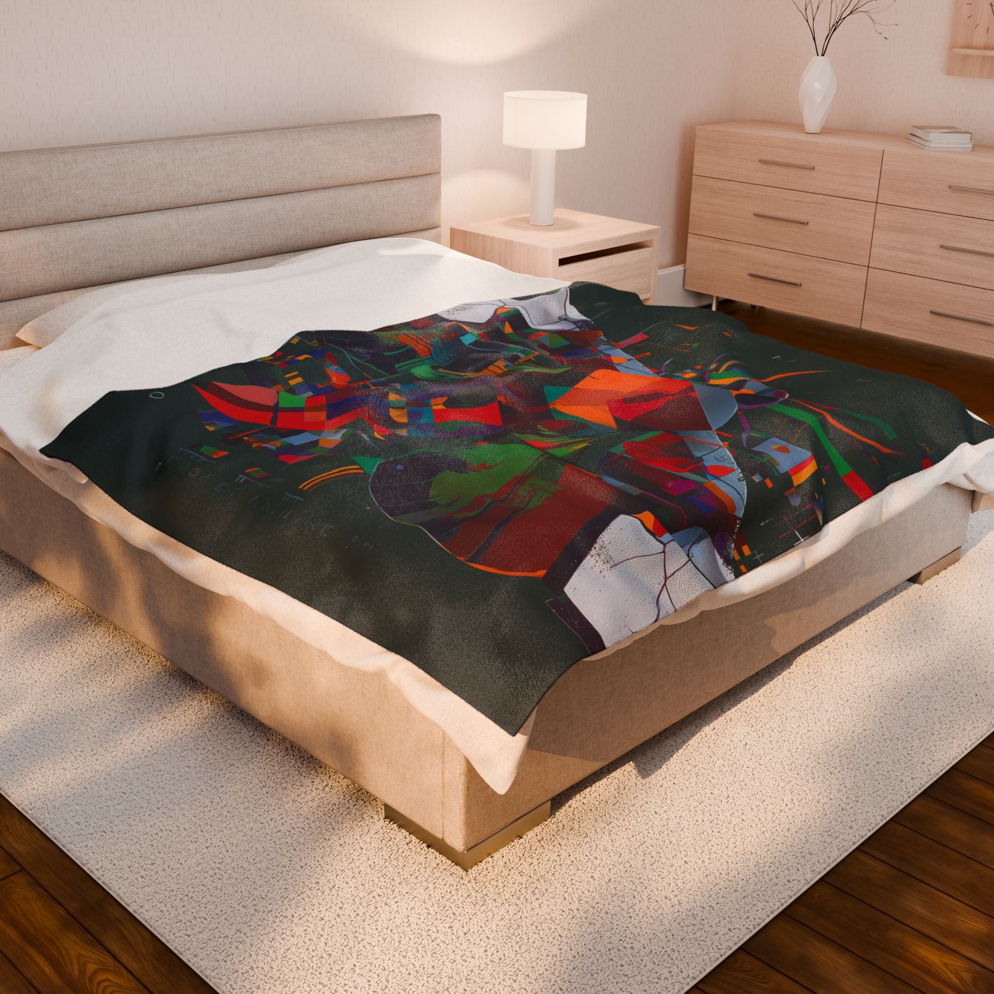 Geometric Butterfly: Digital Fractured Symmetry, Vibrant Abstraction   |    Custom Orders Available