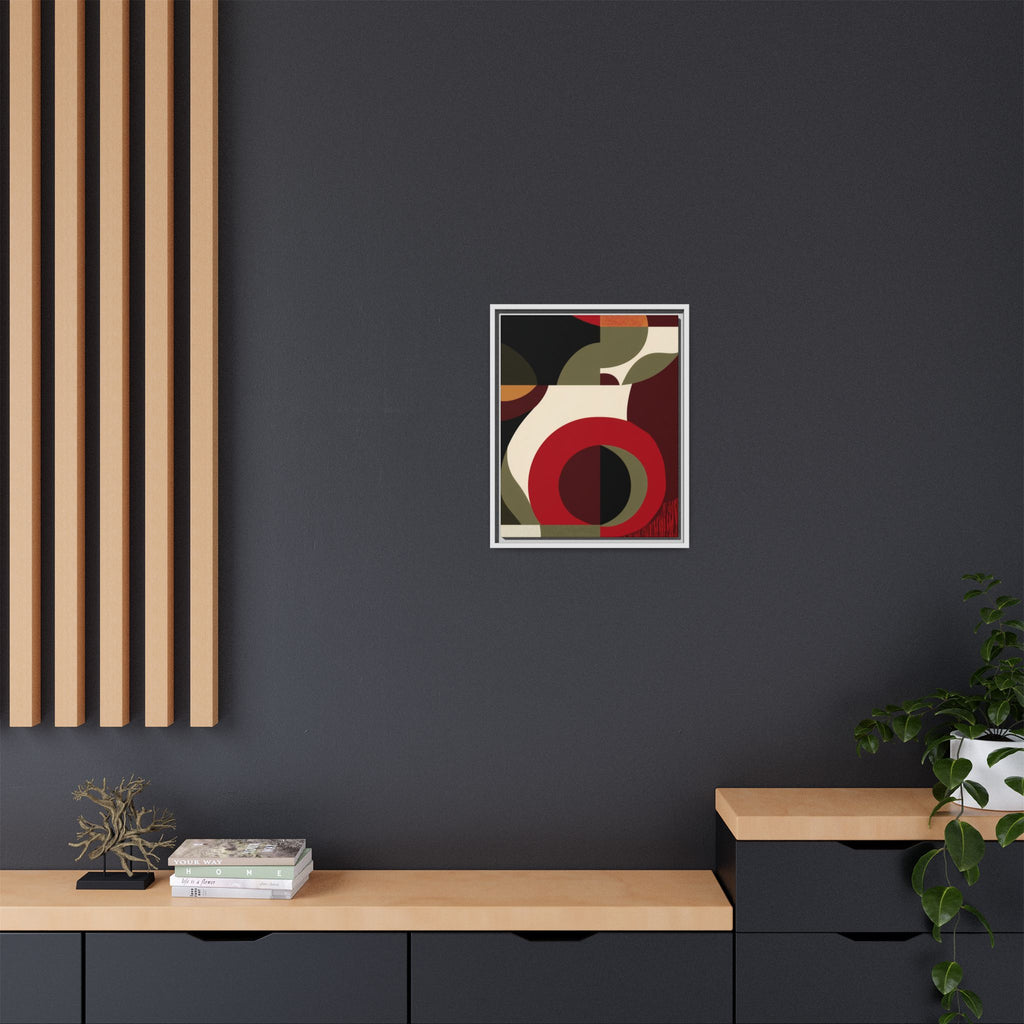 Geometric Intersections: Mid-Century Modern Design, Abstract Architectural Composition, Rhythmic Curved Forms   |   Custom Orders Accepted