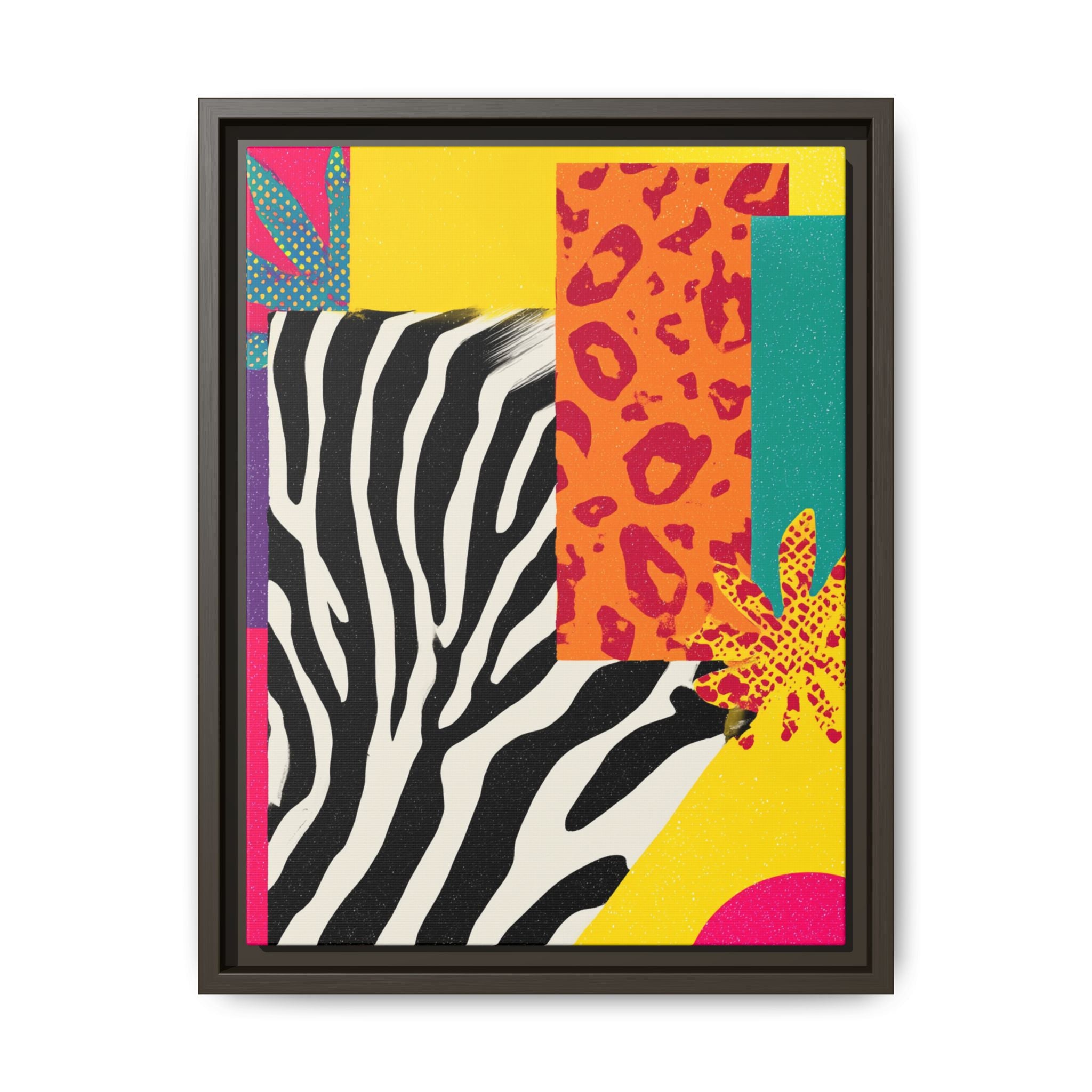 Vibrant Framed Art Print, Colorful Wall Decor, Modern Home Art, Statement Piece for Living Room, Unique Gift, Boho Decor