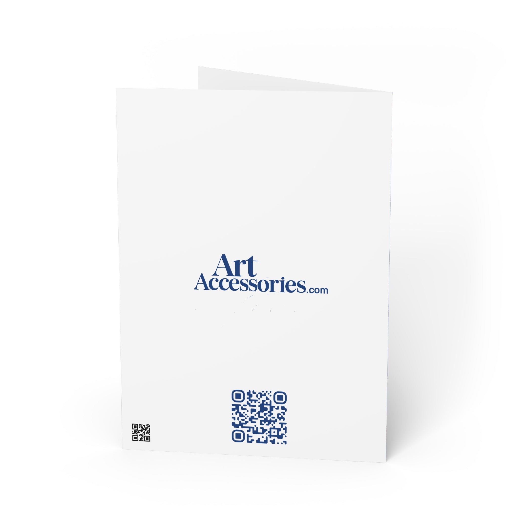 Baby Blocks Greeting Card — Pink & Blue New Baby Announcement Card