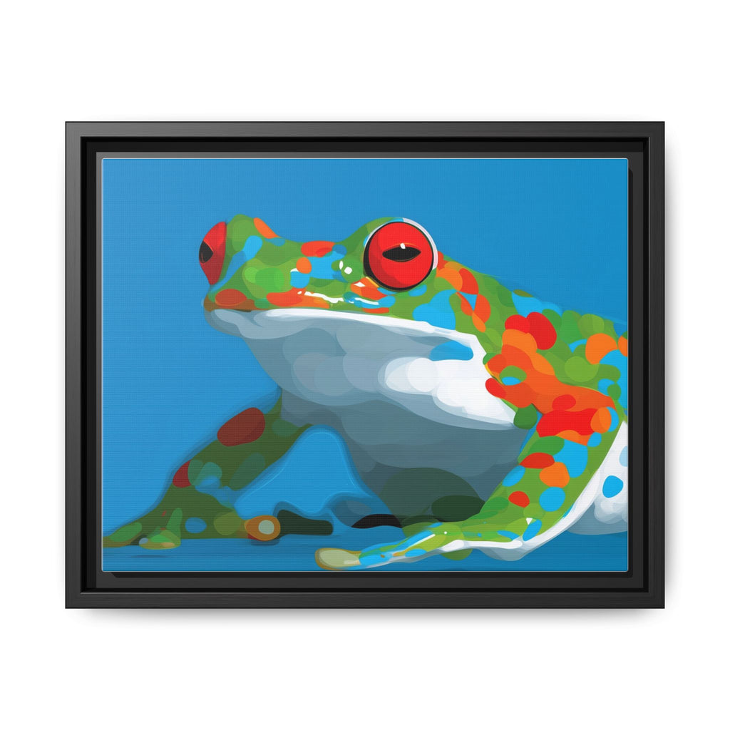 Mosaic Frog: Geometric Wildlife Art, Colorful Amphibian Print   |    Custom Orders Available