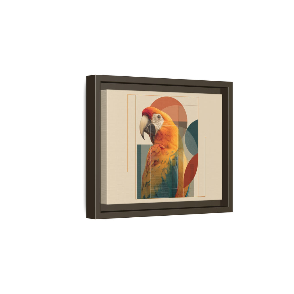 Macaw Geometry: Vibrant Avian Portrait, Modernist Graphic Design   |  Personalized & Custom Orders Available
