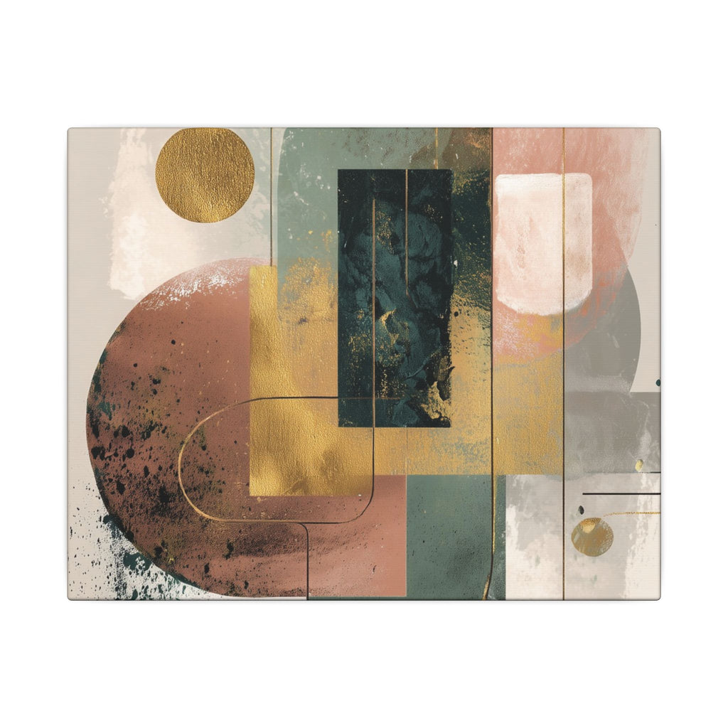 Geometric Harmony: Abstract Composition, Modernist Minimalism, Ethereal Design Layers   |   Custom Orders Accepted