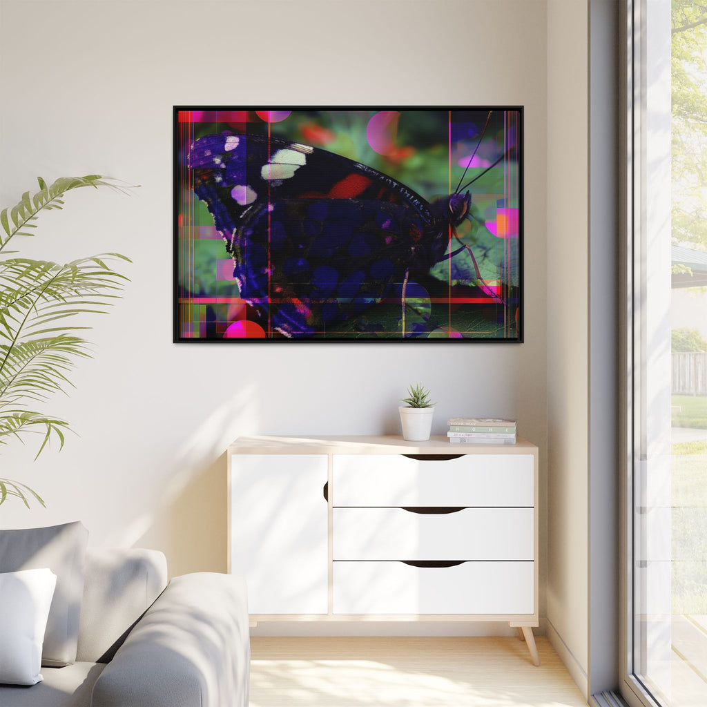 Metamorphic Glitch: Digital Nature Remix, Butterfly Geometric Distortion   |    Custom Orders Available