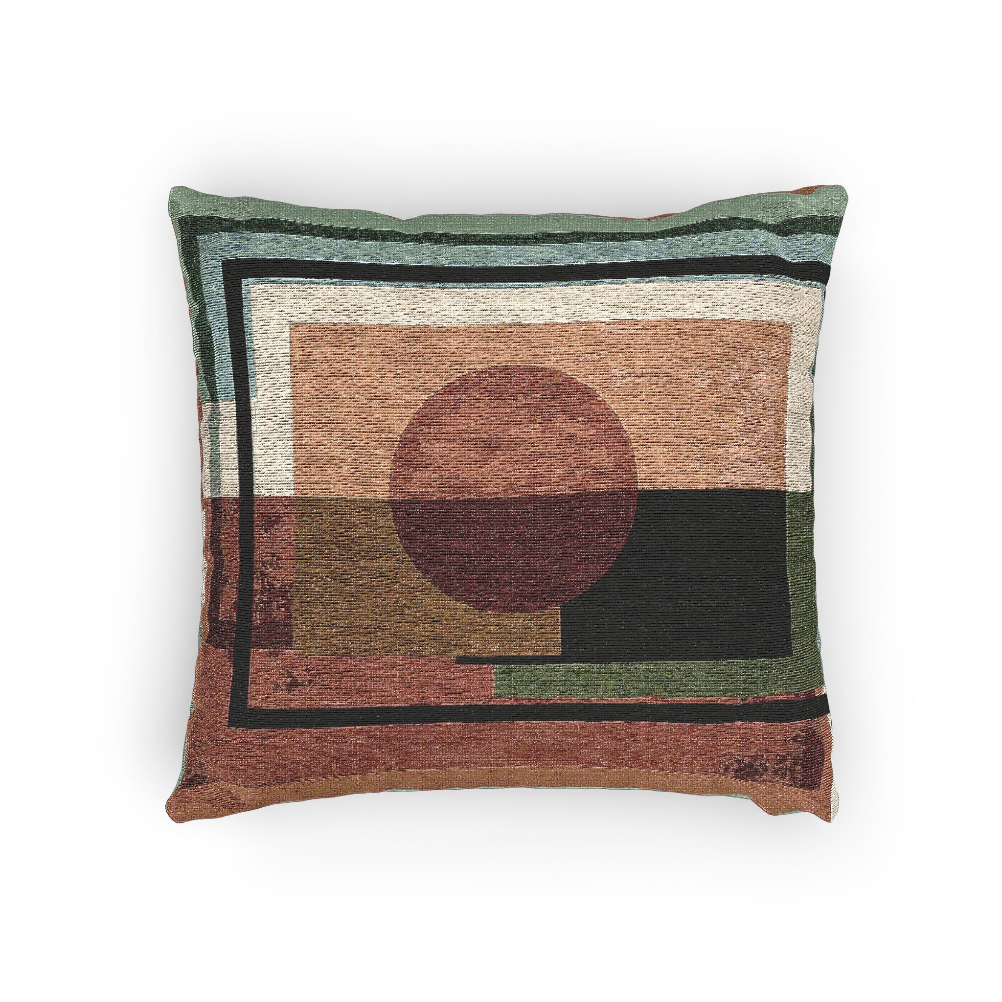 Geometric Convergence: Mid-Century Modern Abstract, Bauhaus-Inspired Composition   |    Custom Orders Available