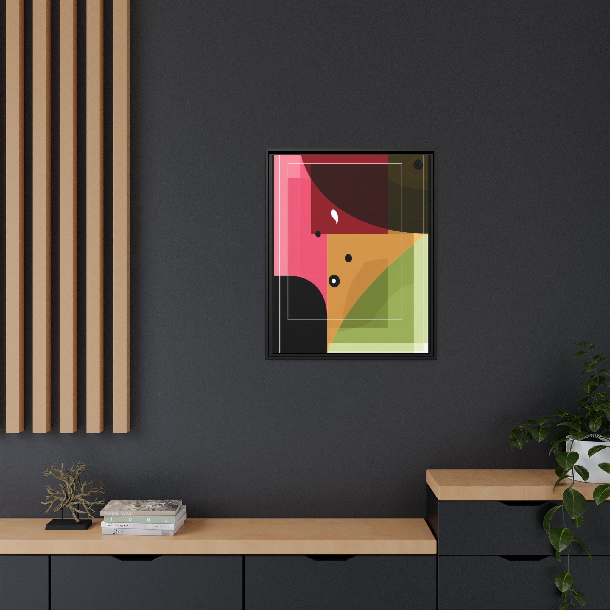 Geometric Convergence: Abstract Modernist Composition, Constructivist Color Blocking, Layered Geometric Design   |   Custom Orders Accepted