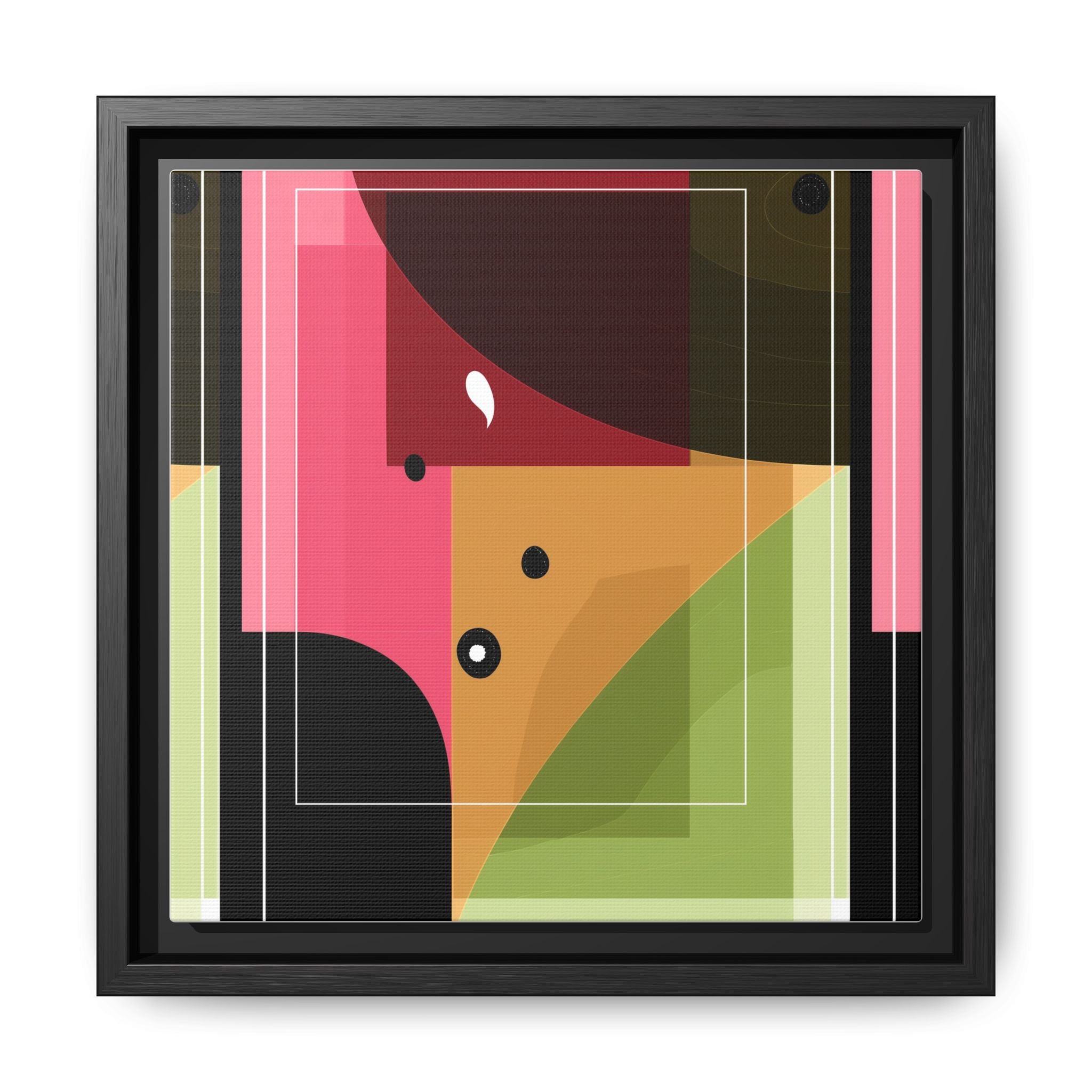 Geometric Convergence: Abstract Modernist Composition, Constructivist Color Blocking, Layered Geometric Design   |   Custom Orders Accepted