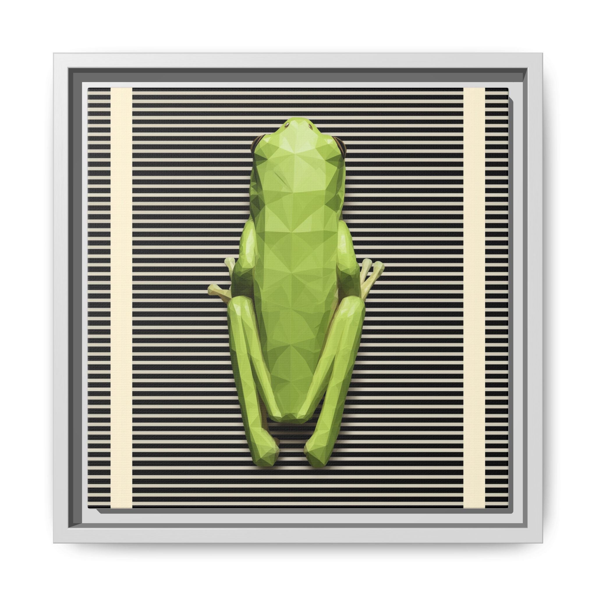 Geometric Amphibian: Low-Poly Frog Design, Digital Art Minimalism   |  Personalized & Custom Orders Available
