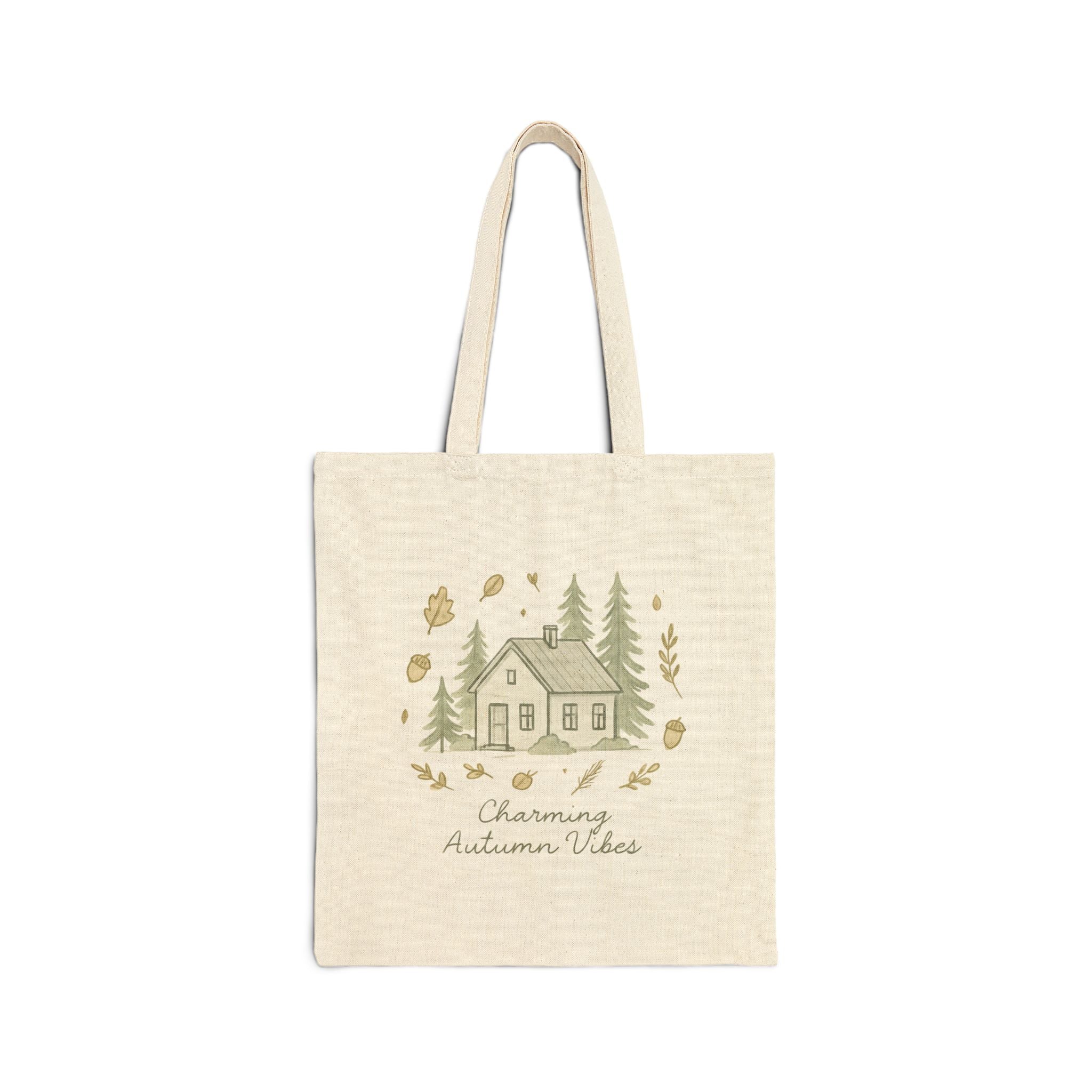 Autumn Cabin Tote Bag