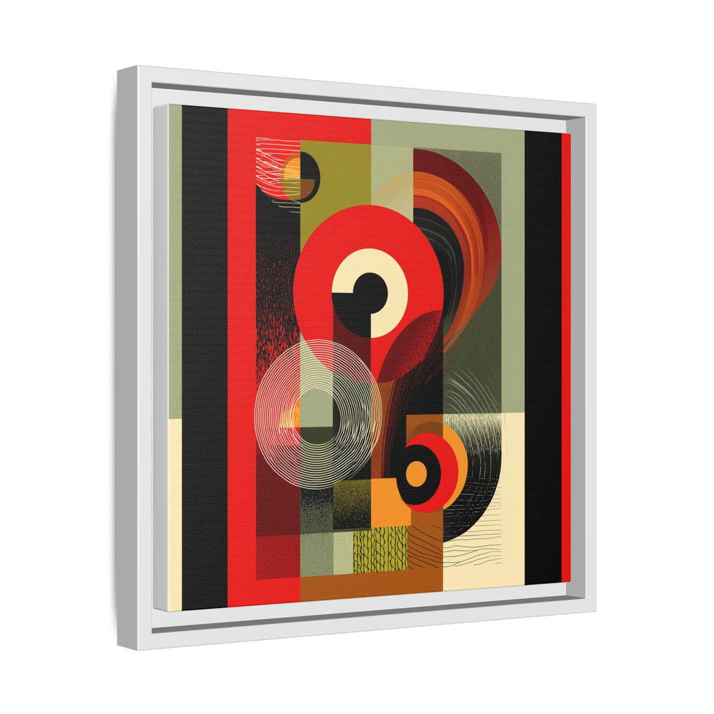 Chromatic Geometrics: Abstract Constructivist Composition, Modernist Color Blocking, Layered Circular Forms   |   Custom Orders Accepted