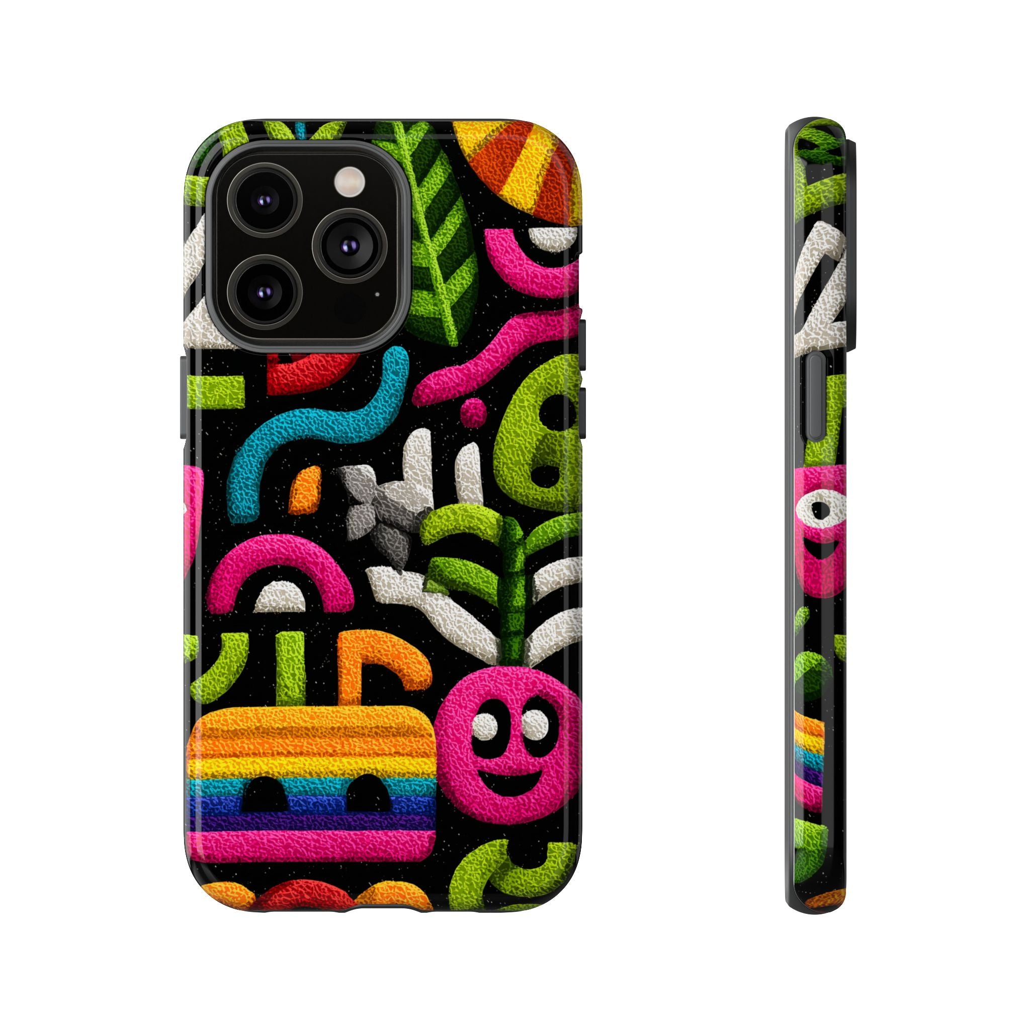 Vibrant Phone Case - Tough Cases | Funky, Colorful, Unique Design for Personalization, Gift, Accessory, Protection, Trendy Style