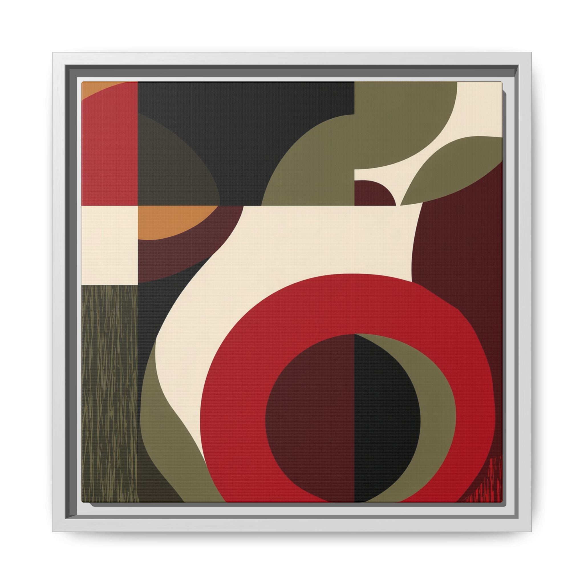 Geometric Intersections: Mid-Century Modern Design, Abstract Architectural Composition, Rhythmic Curved Forms   |   Custom Orders Accepted