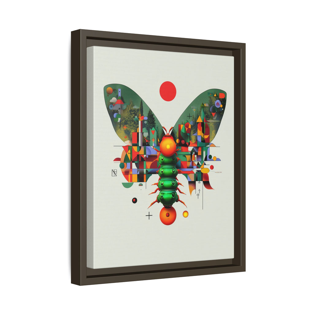 Digital Butterfly Framed Print, Cubist Architectural Abstraction   |  Personalized & Custom Orders Available