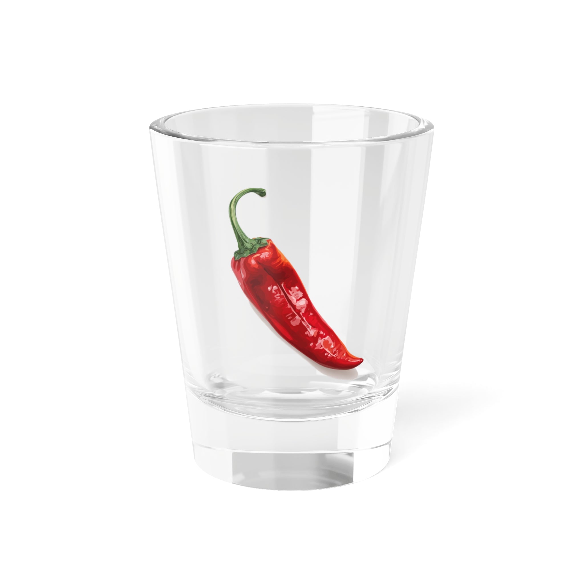 Chili Pepper Shot Glass — Spicy 1.5oz Tequila Shooter