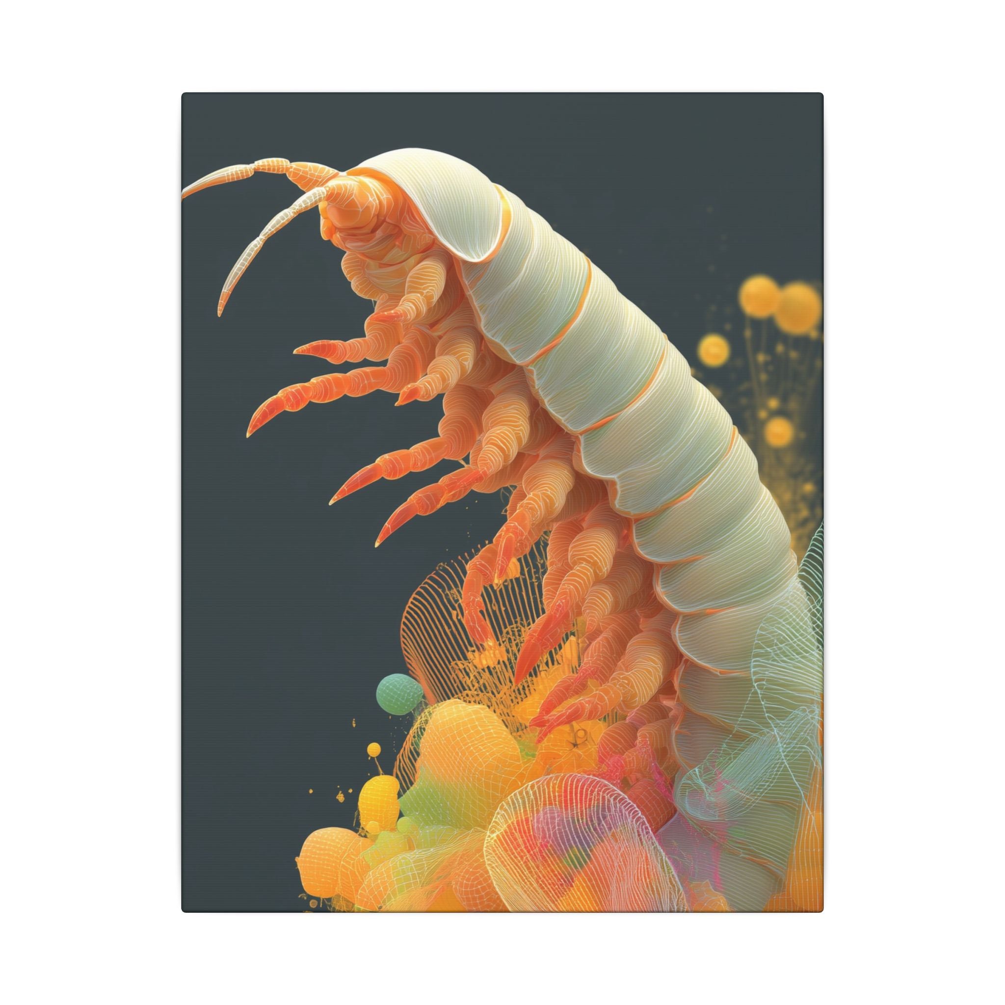 Biomechanical Dreamscape: Digital Insect Anatomy, Surreal 3D Illustration   |    Custom Orders Available